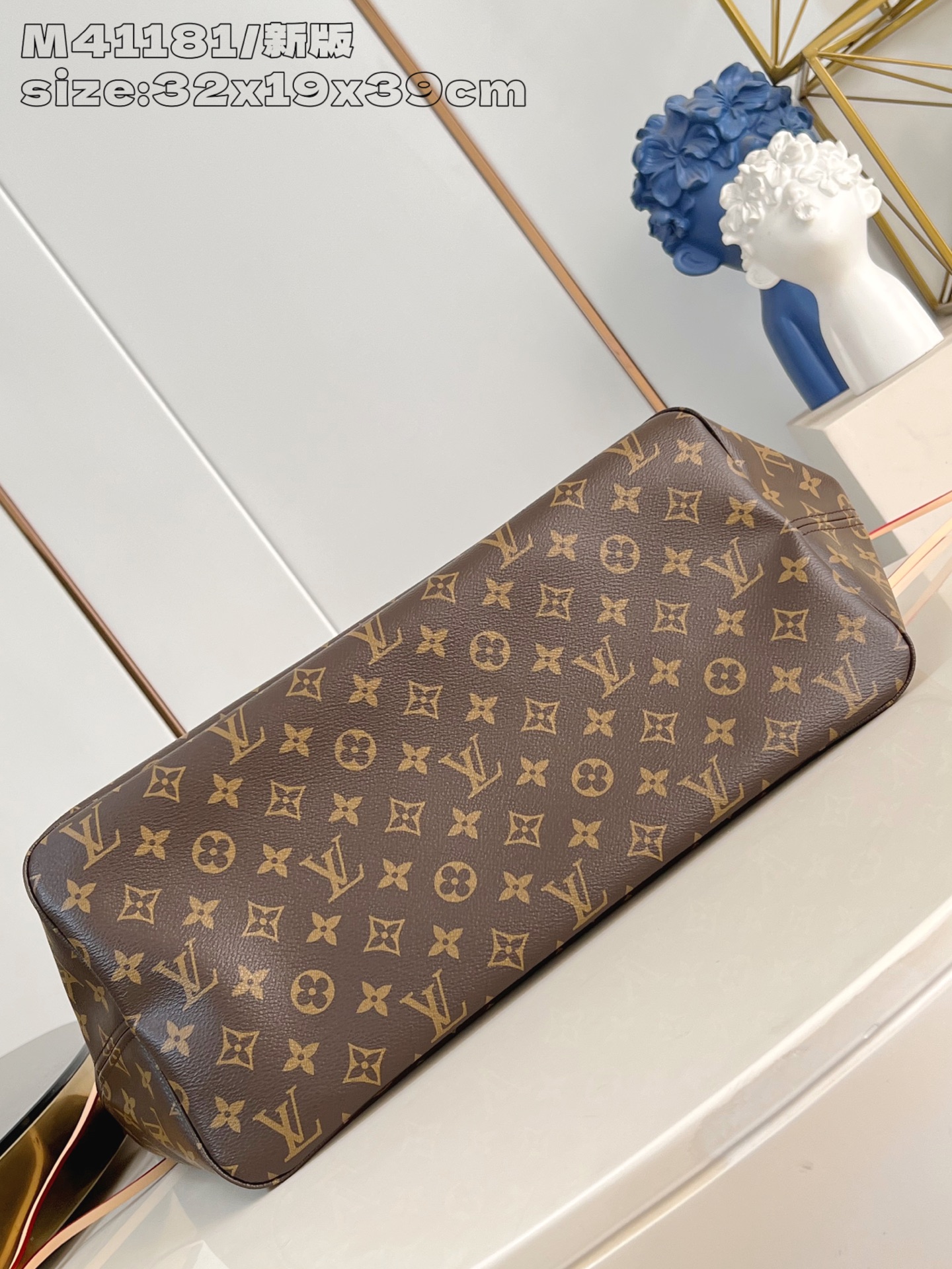 Louis Vuitton Tote Bag Cow Leather M-l
