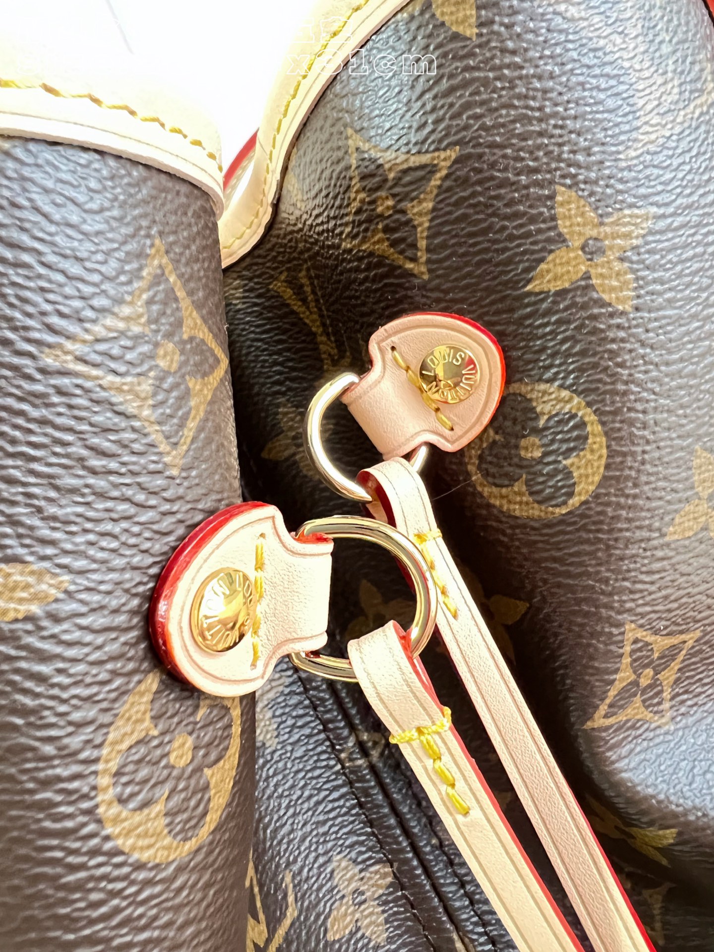 Louis Vuitton Tote Bag Cow Leather M-l