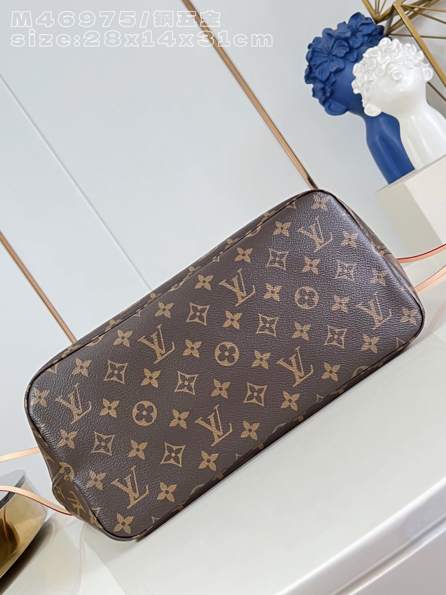 Louis Vuitton Tote Bag Cow Leather M-l