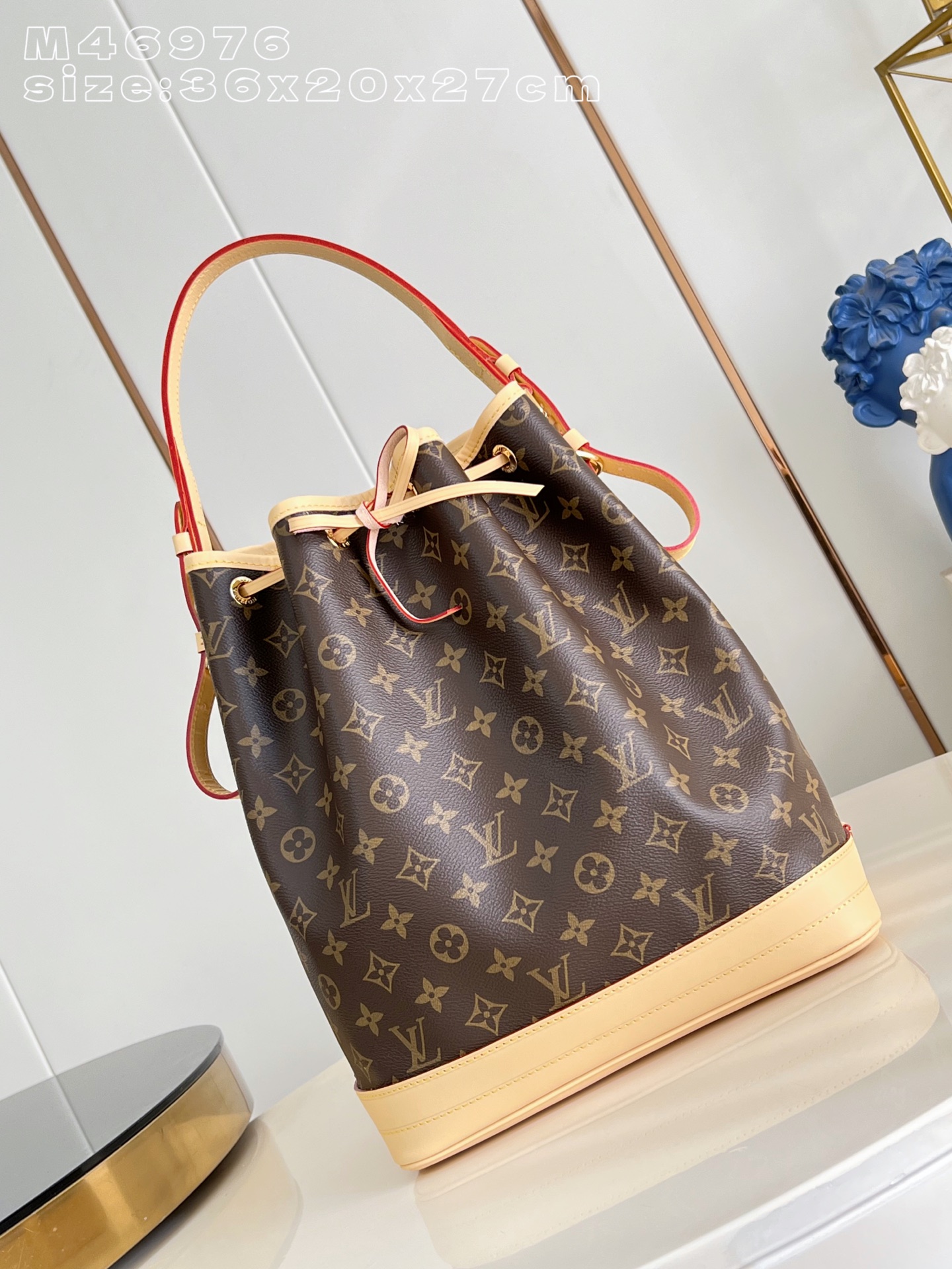 Louis Vuitton Bucket Bag Canvas M-l-s