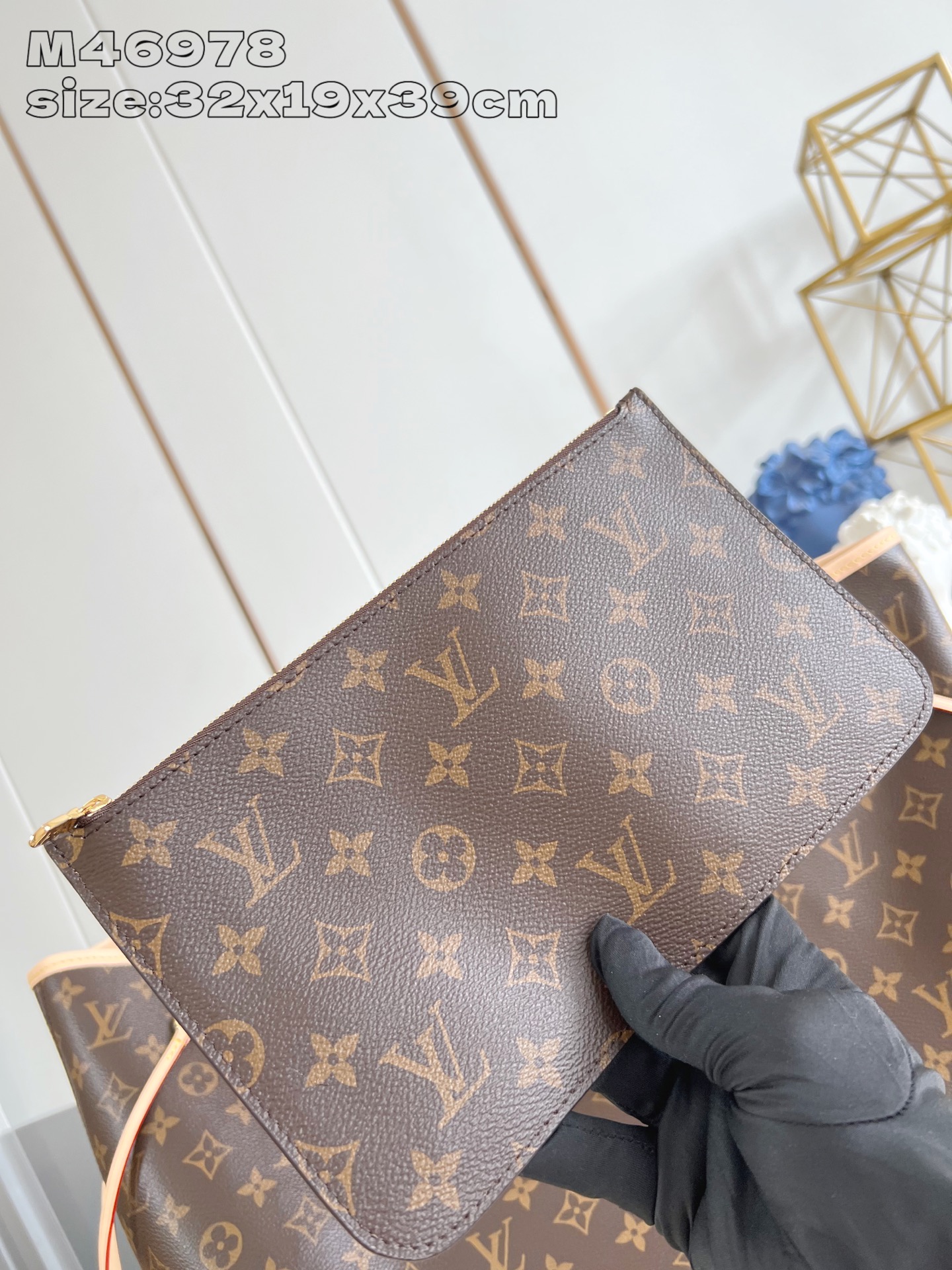 Louis Vuitton Tote Bag Cow Leather M-l