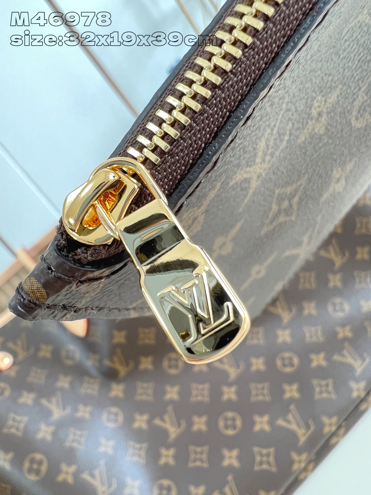 Louis Vuitton Tote Bag Cow Leather M-l