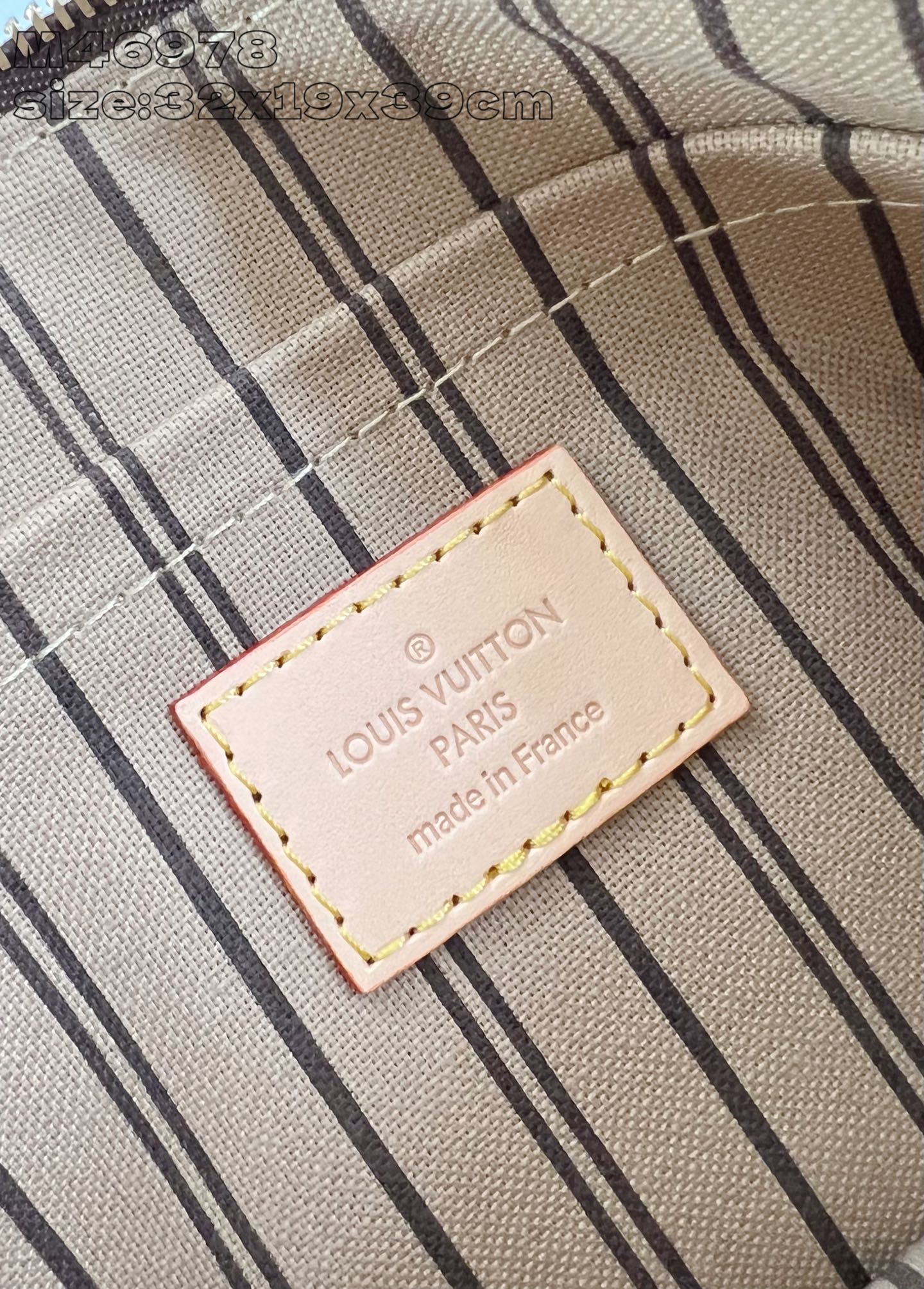 Louis Vuitton Tote Bag Cow Leather M-l