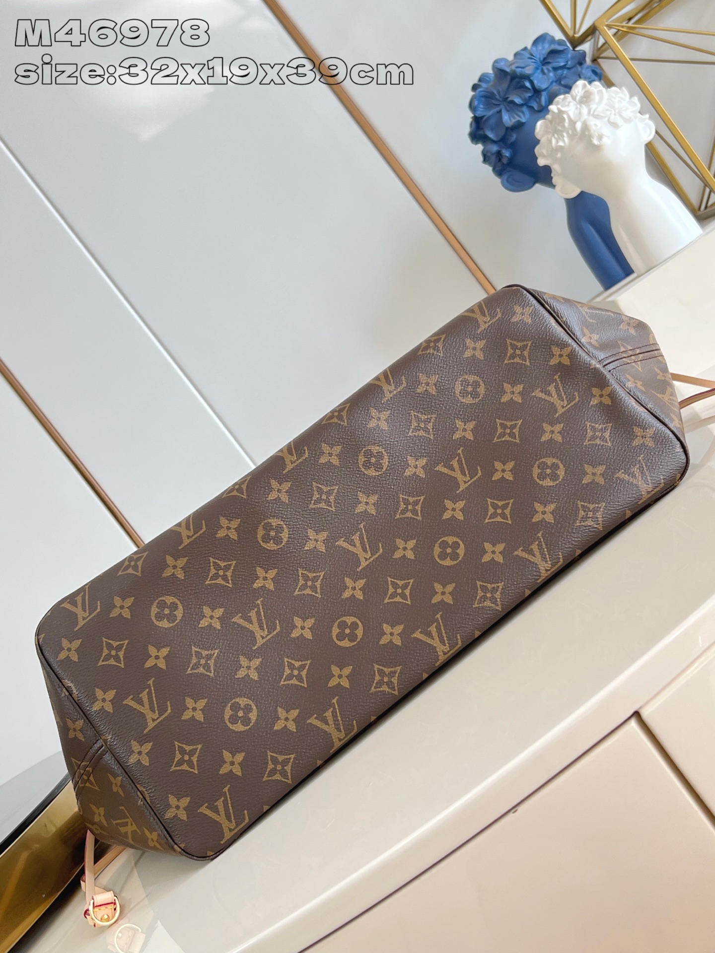 Louis Vuitton Tote Bag Cow Leather M-l