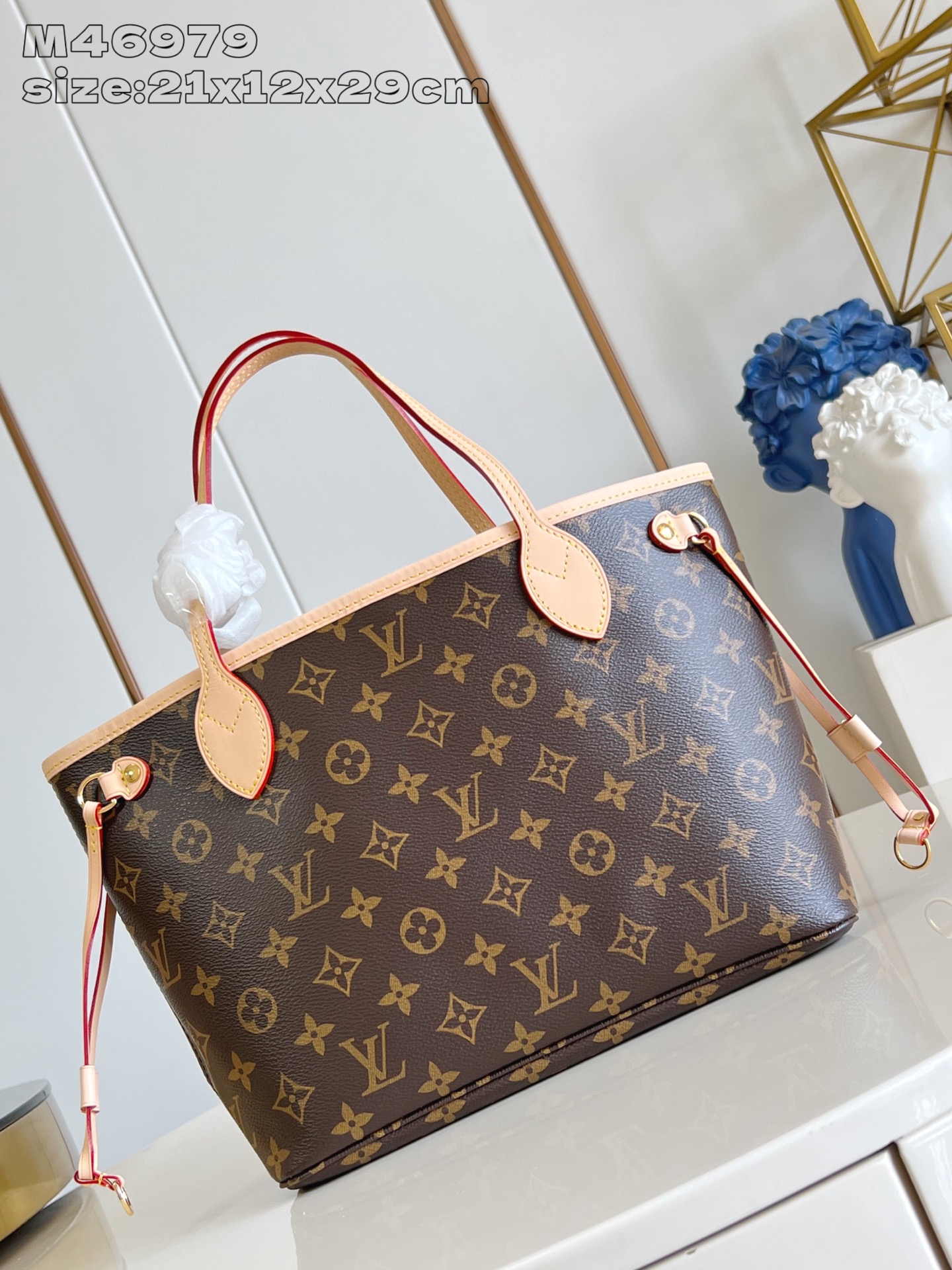 Louis Vuitton Tote Bag Cow Leather M-l