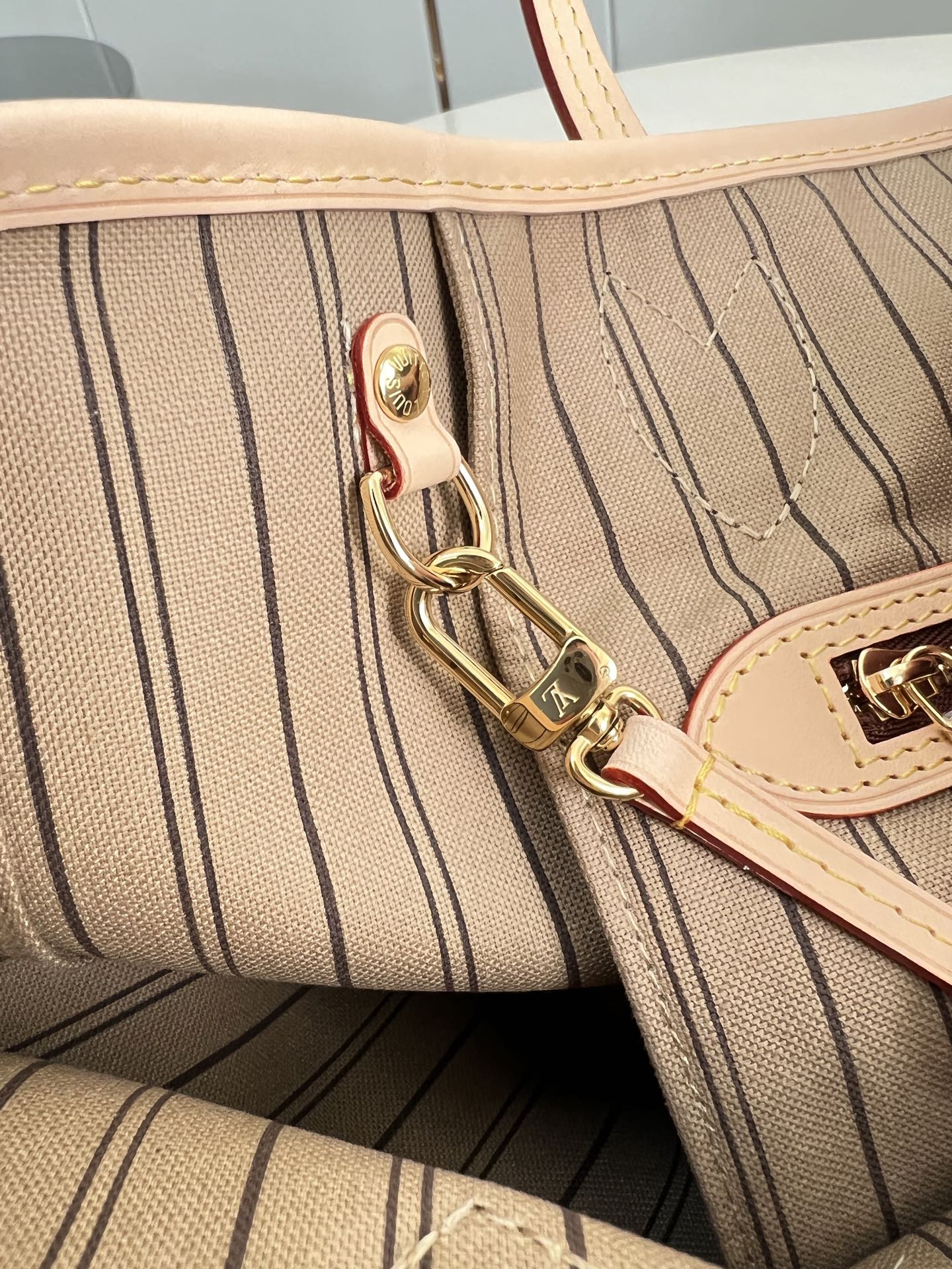 Louis Vuitton Tote Bag Cow Leather M-l