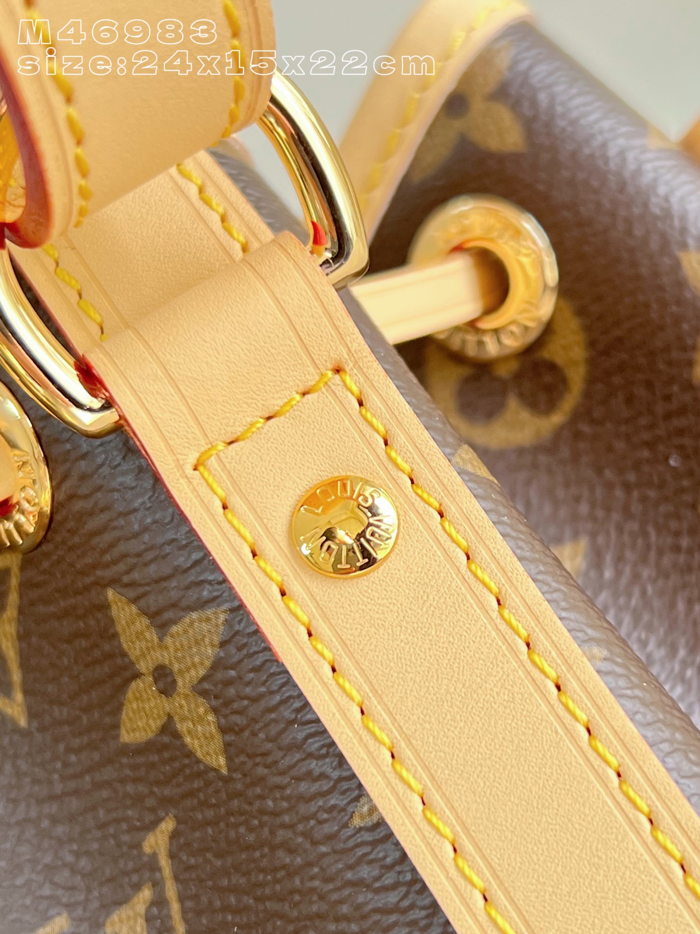 Louis Vuitton Bucket Bag Canvas M-l-s