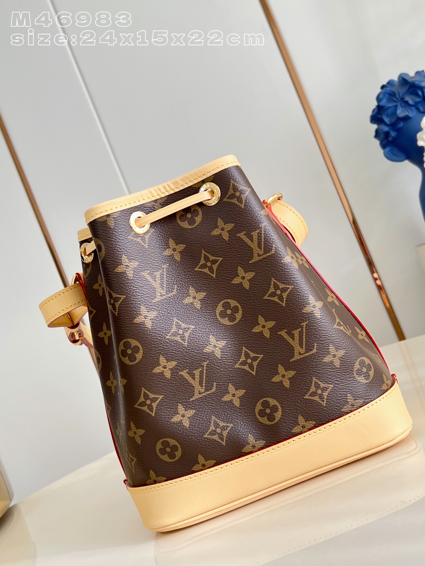 Louis Vuitton Bucket Bag Canvas M-l-s
