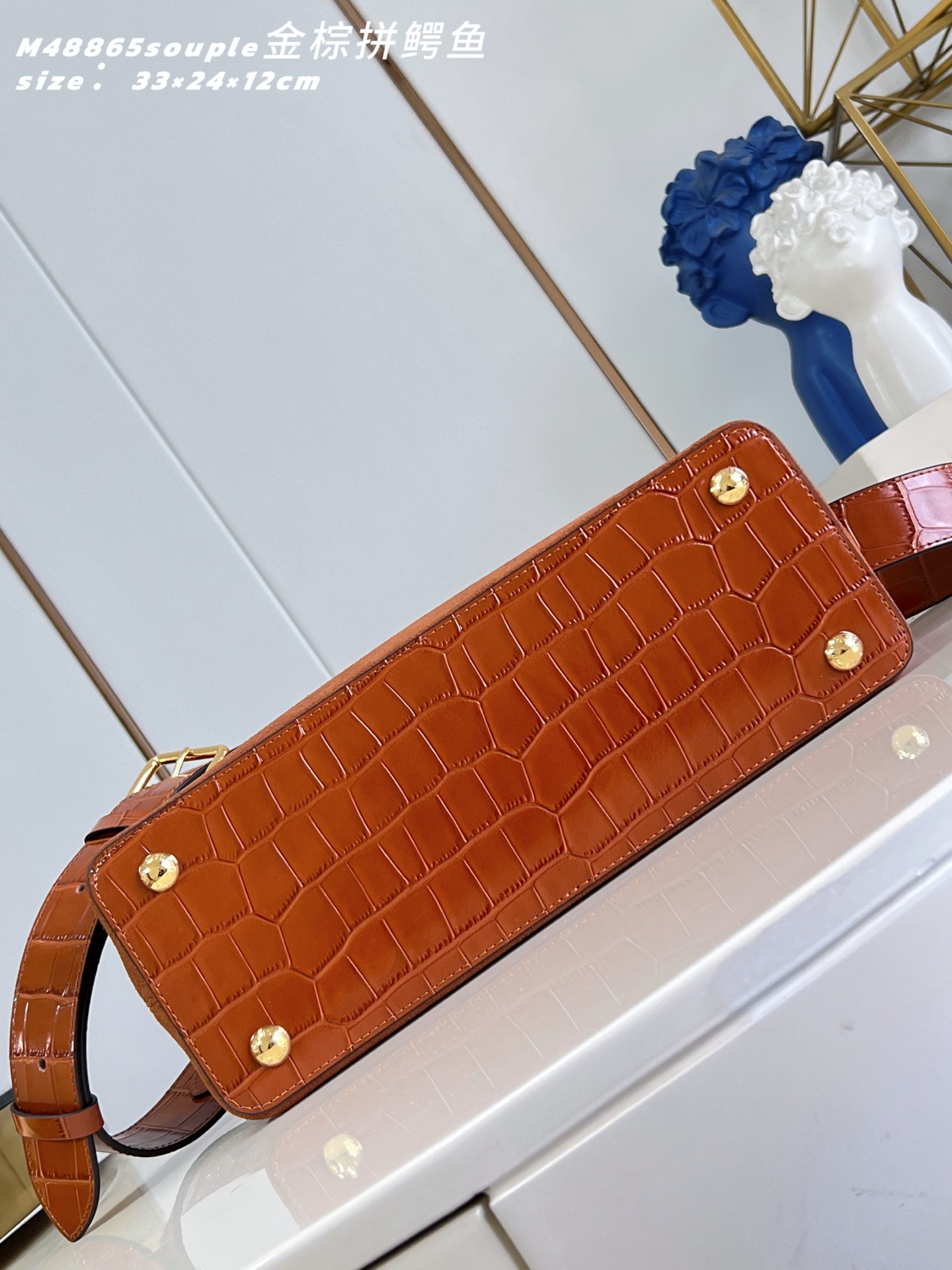 Louis Vuitton Basic Bag Cow Leather M-l-s