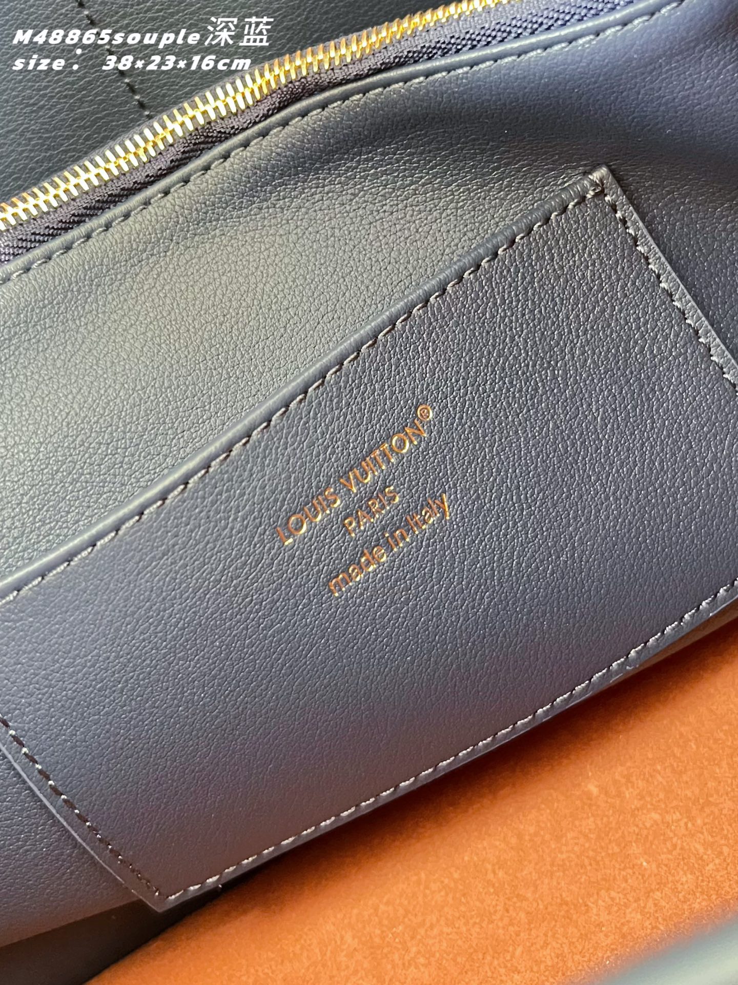 Louis Vuitton Basic Bag Cow Leather M-l-s