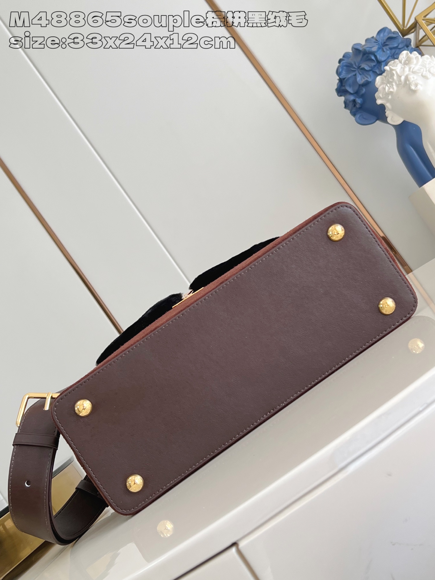 Louis Vuitton Basic Bag Gold 12cm-m-l-s