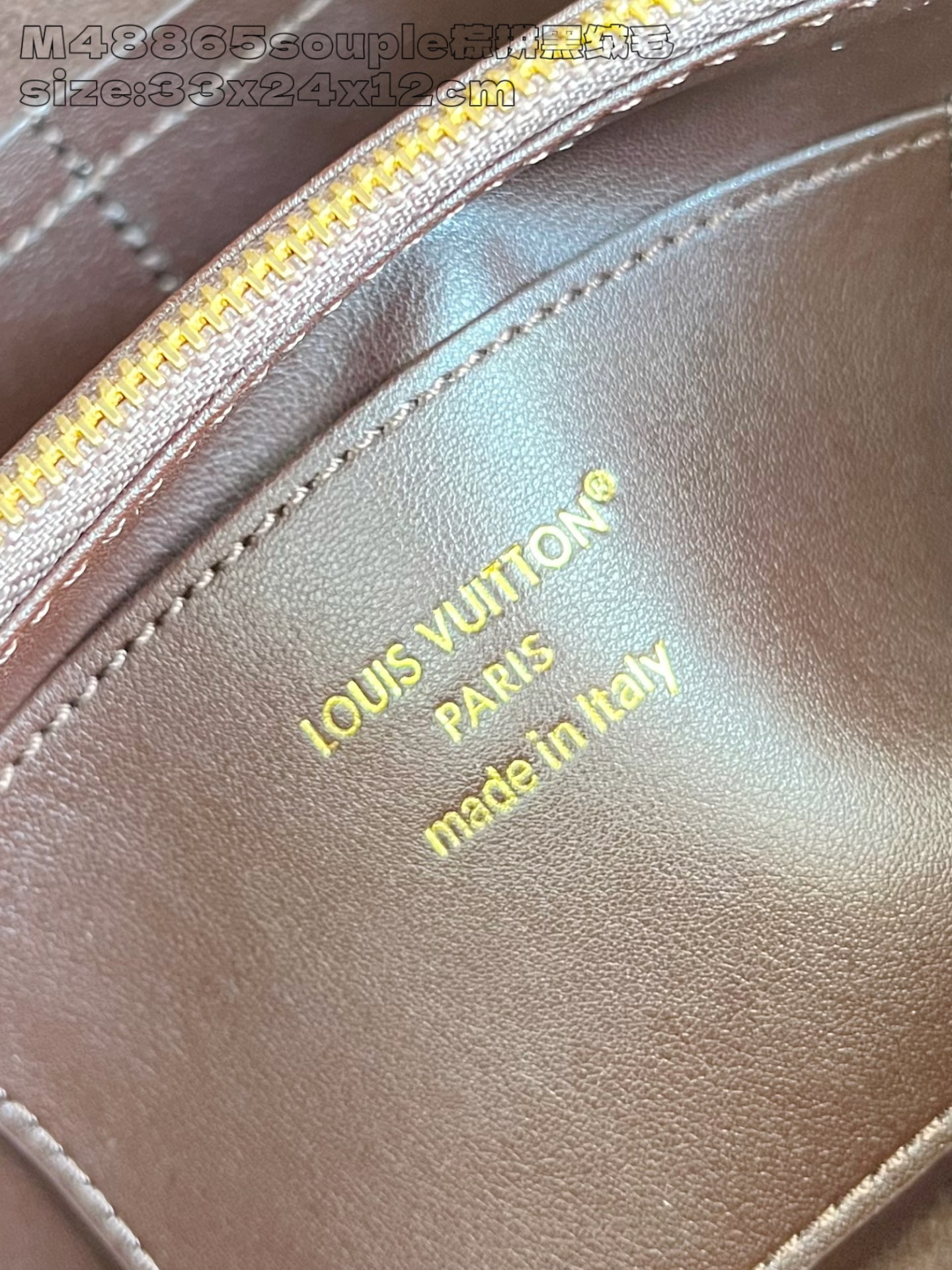 Louis Vuitton Basic Bag Gold 12cm-m-l-s