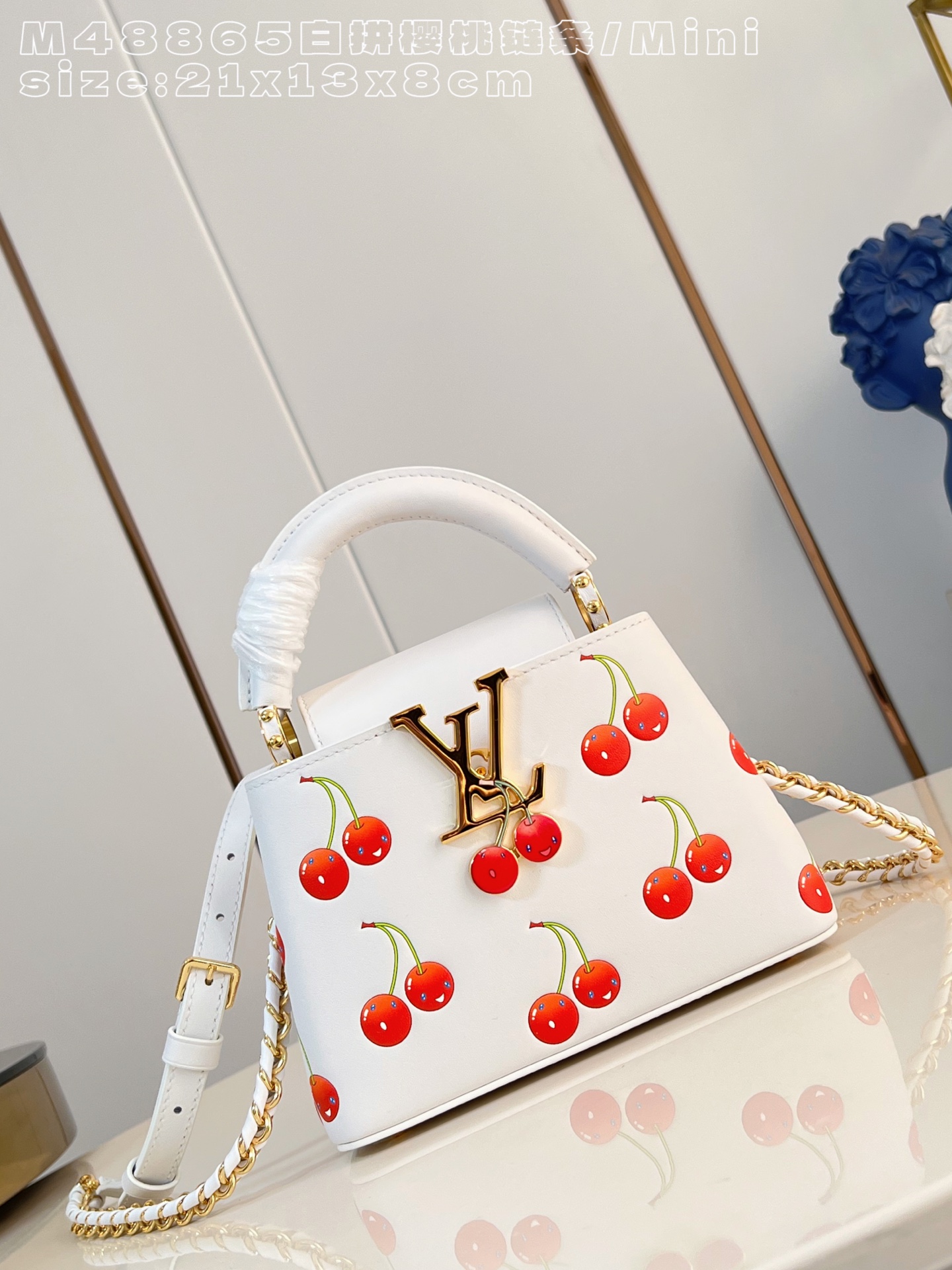 Louis Vuitton Basic Bag Cow Leather M-l-s