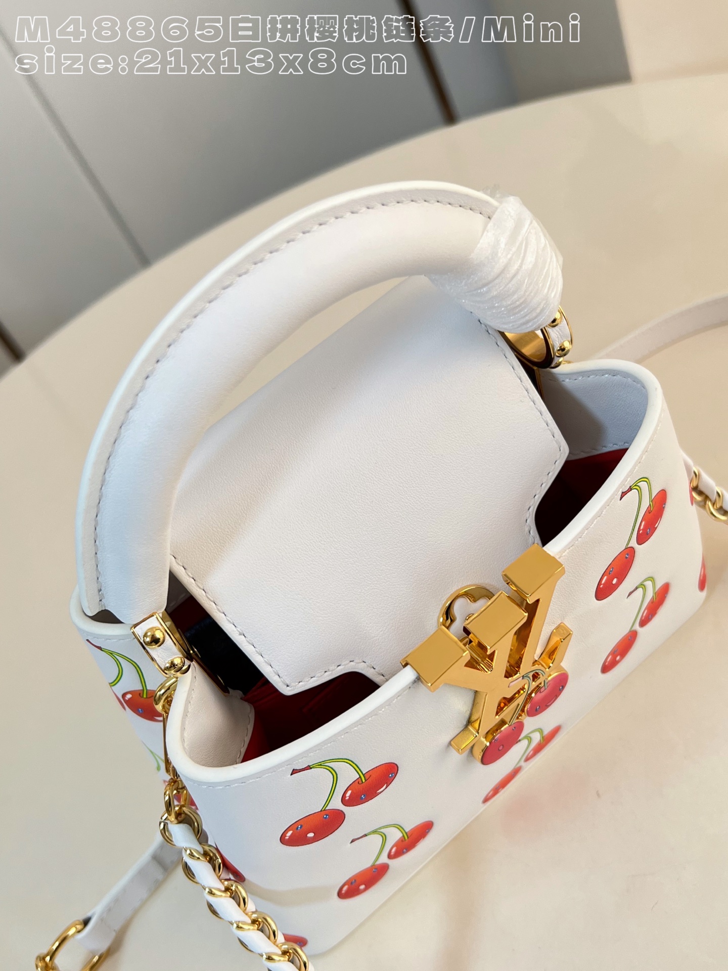 Louis Vuitton Basic Bag Cow Leather M-l-s