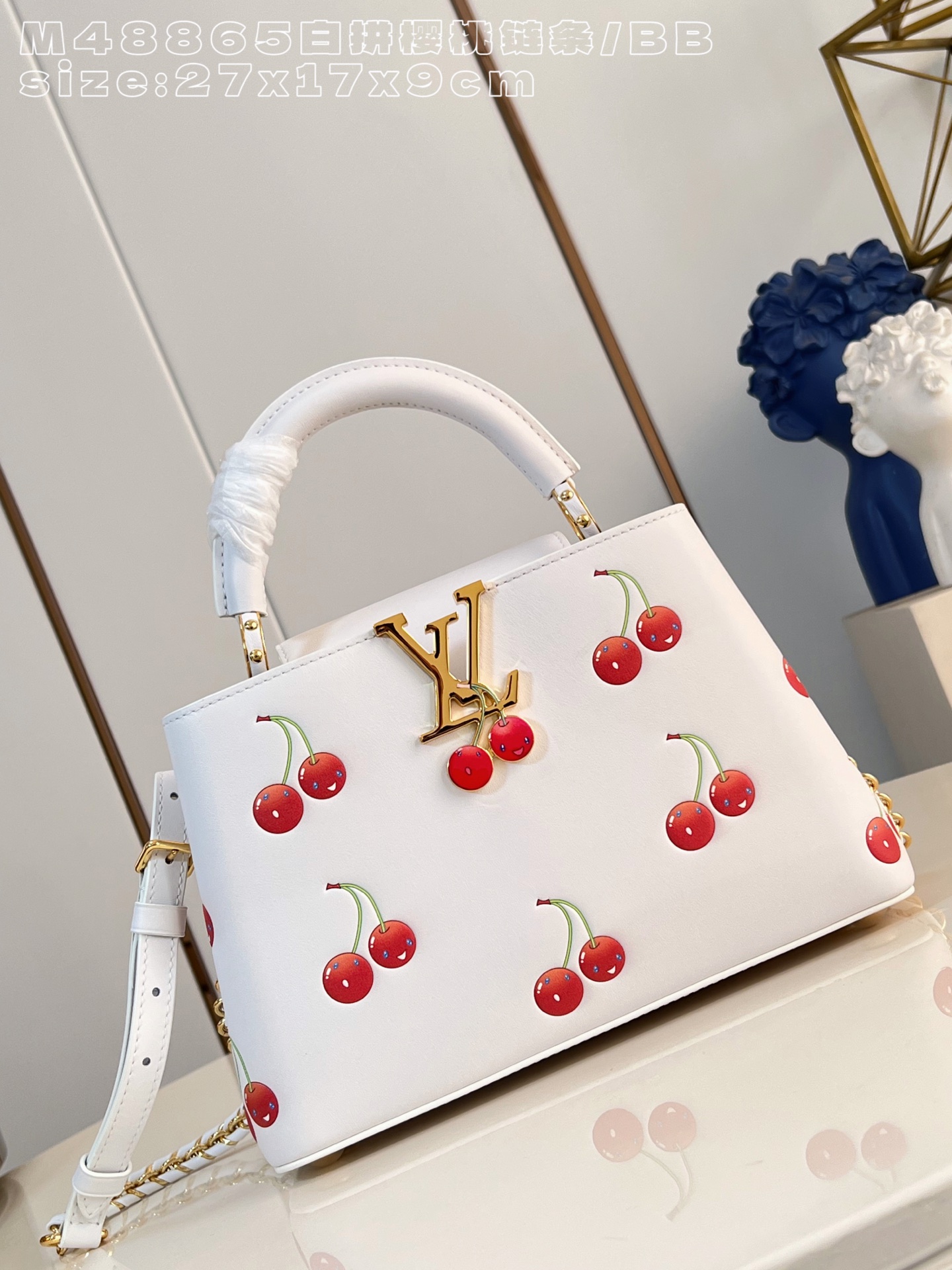 Louis Vuitton Basic Bag Cow Leather M-l-s