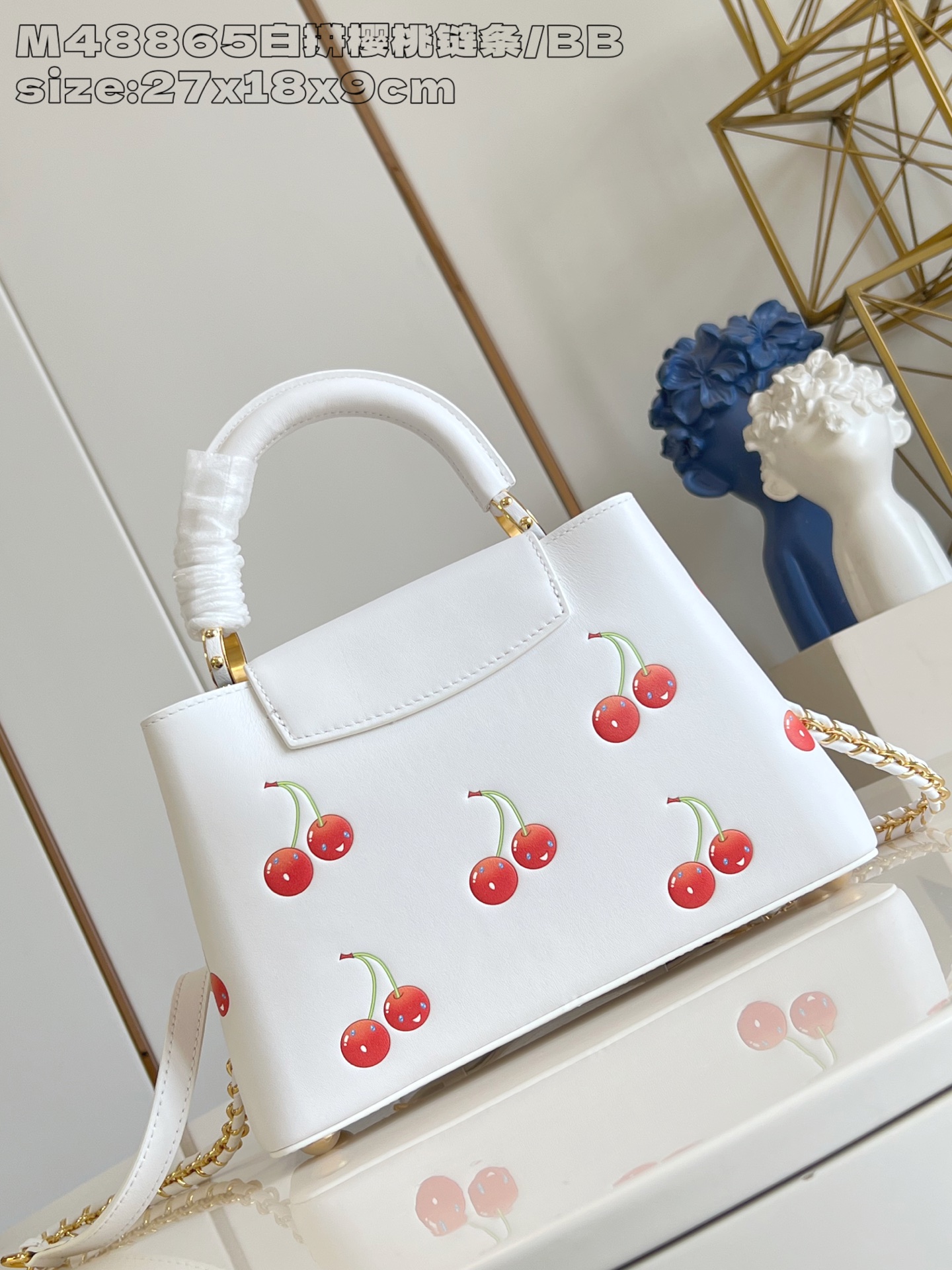 Louis Vuitton Basic Bag Cow Leather M-l-s