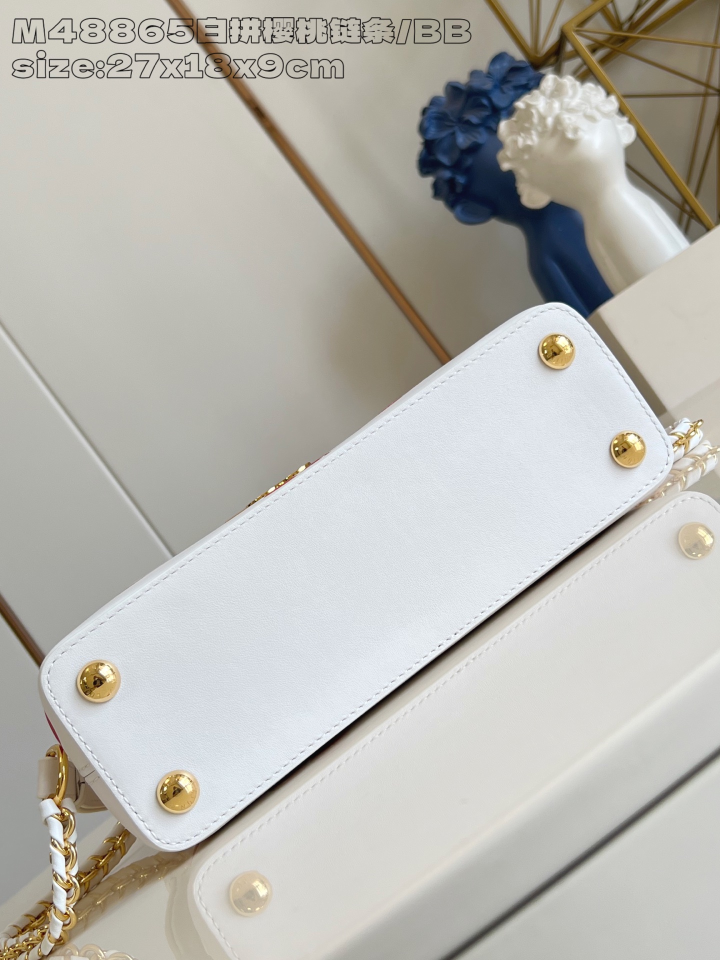 Louis Vuitton Basic Bag Cow Leather M-l-s