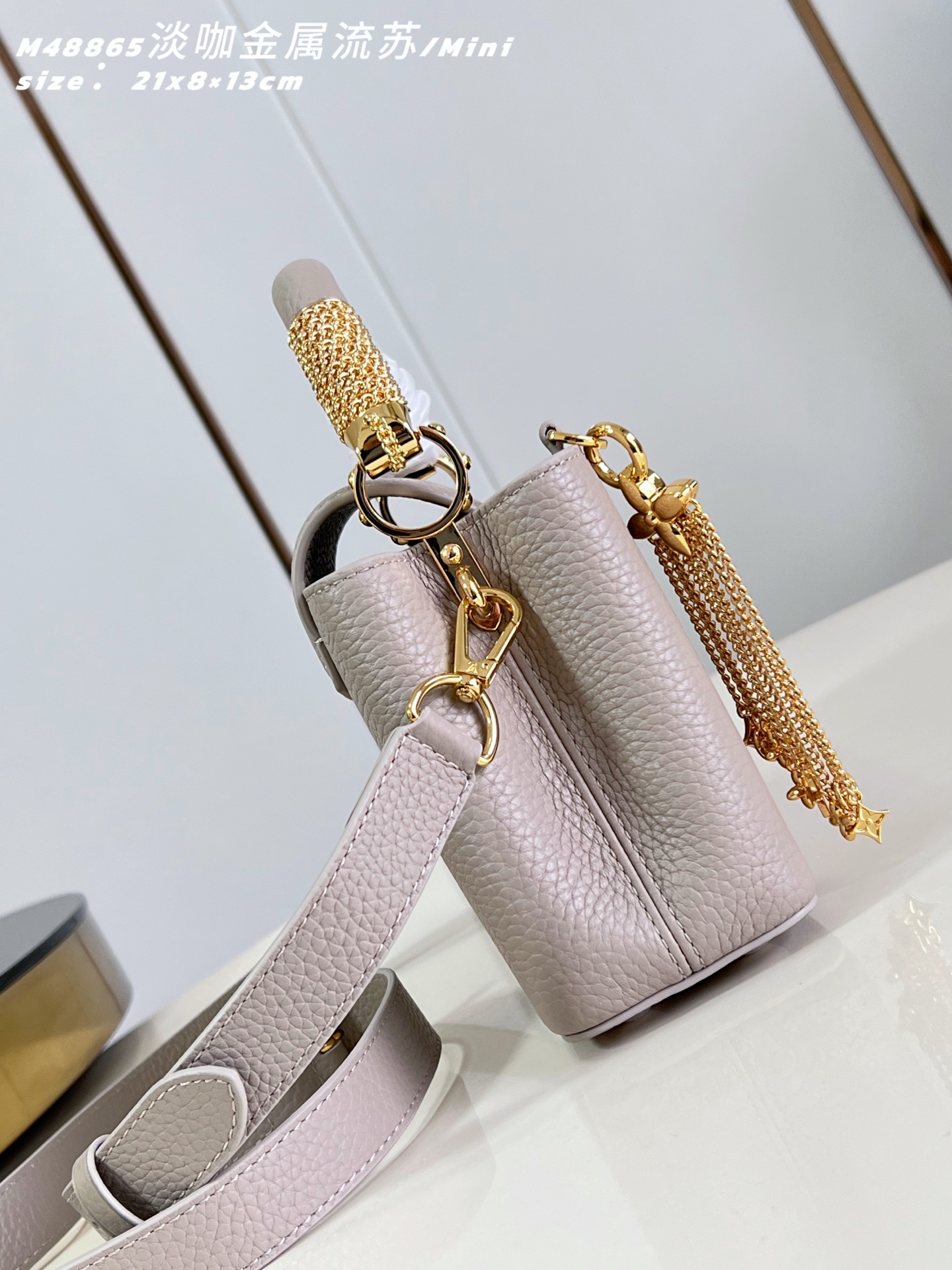 Louis Vuitton Basic Bag Cow Leather M-l-s