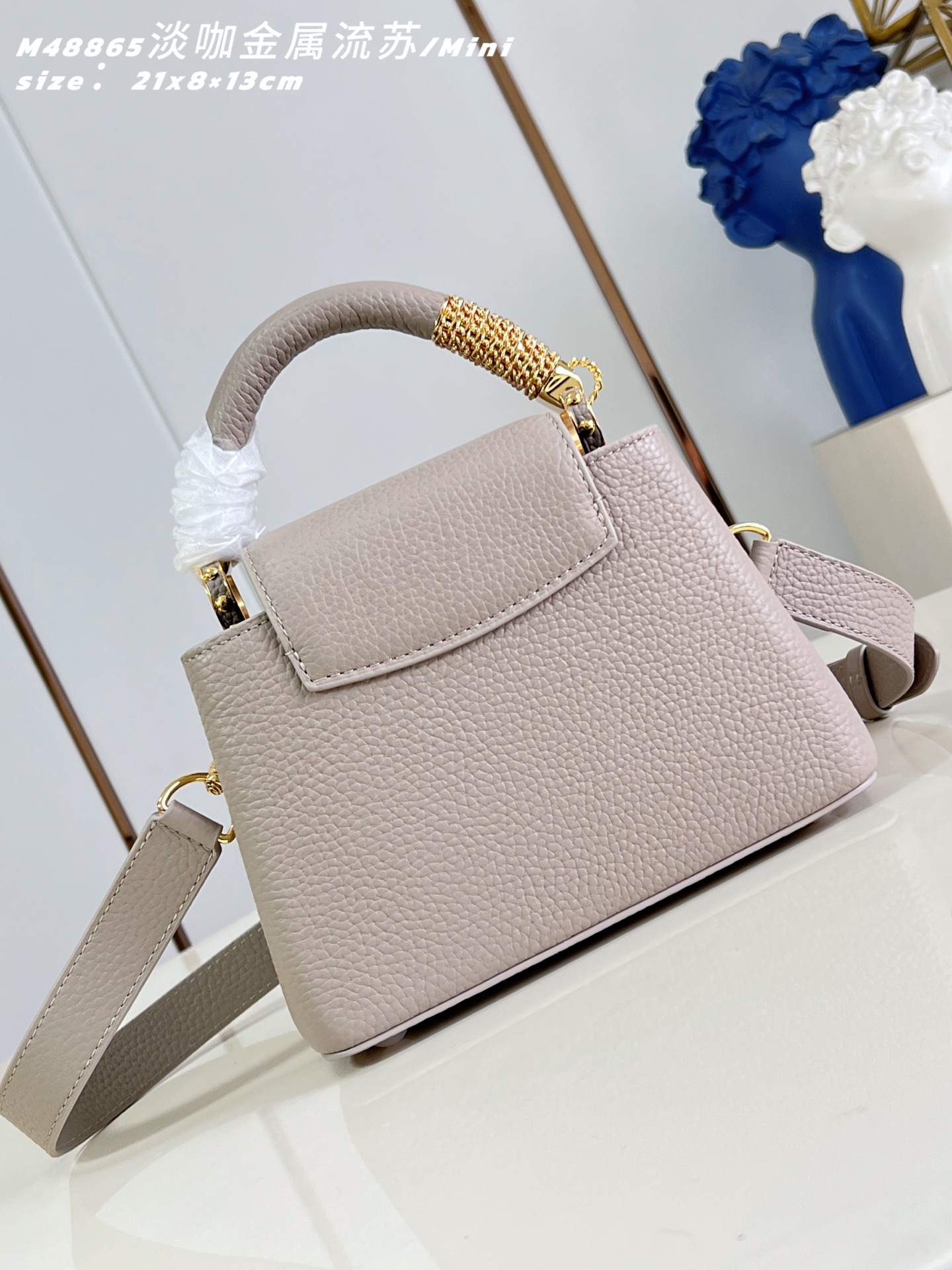 Louis Vuitton Basic Bag Cow Leather M-l-s