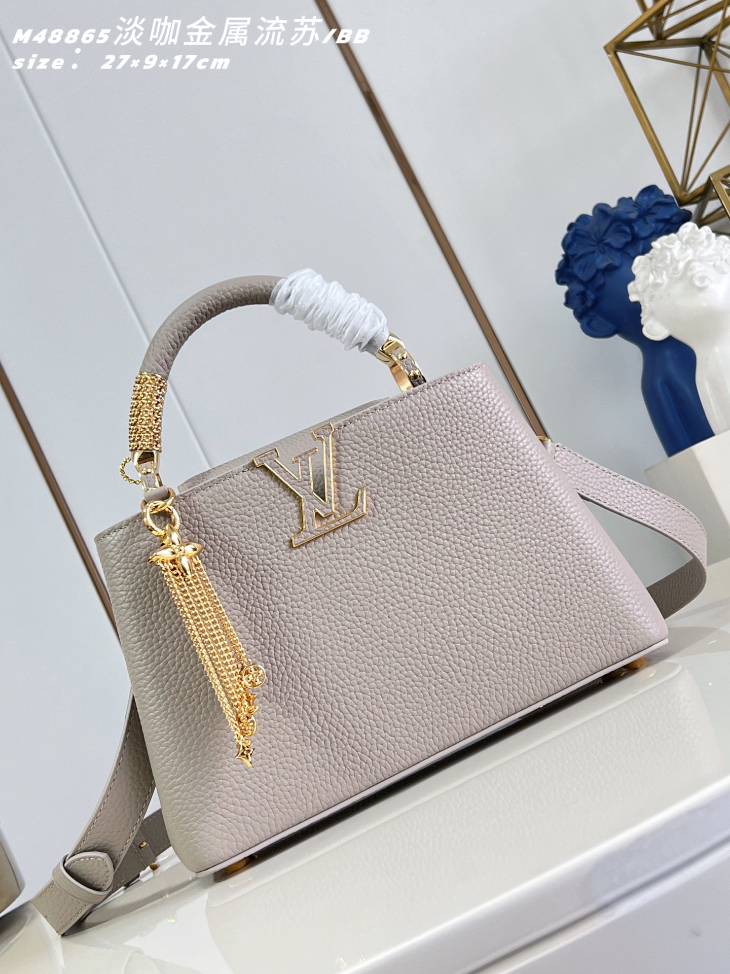 Louis Vuitton Basic Bag Cow Leather M-l-s
