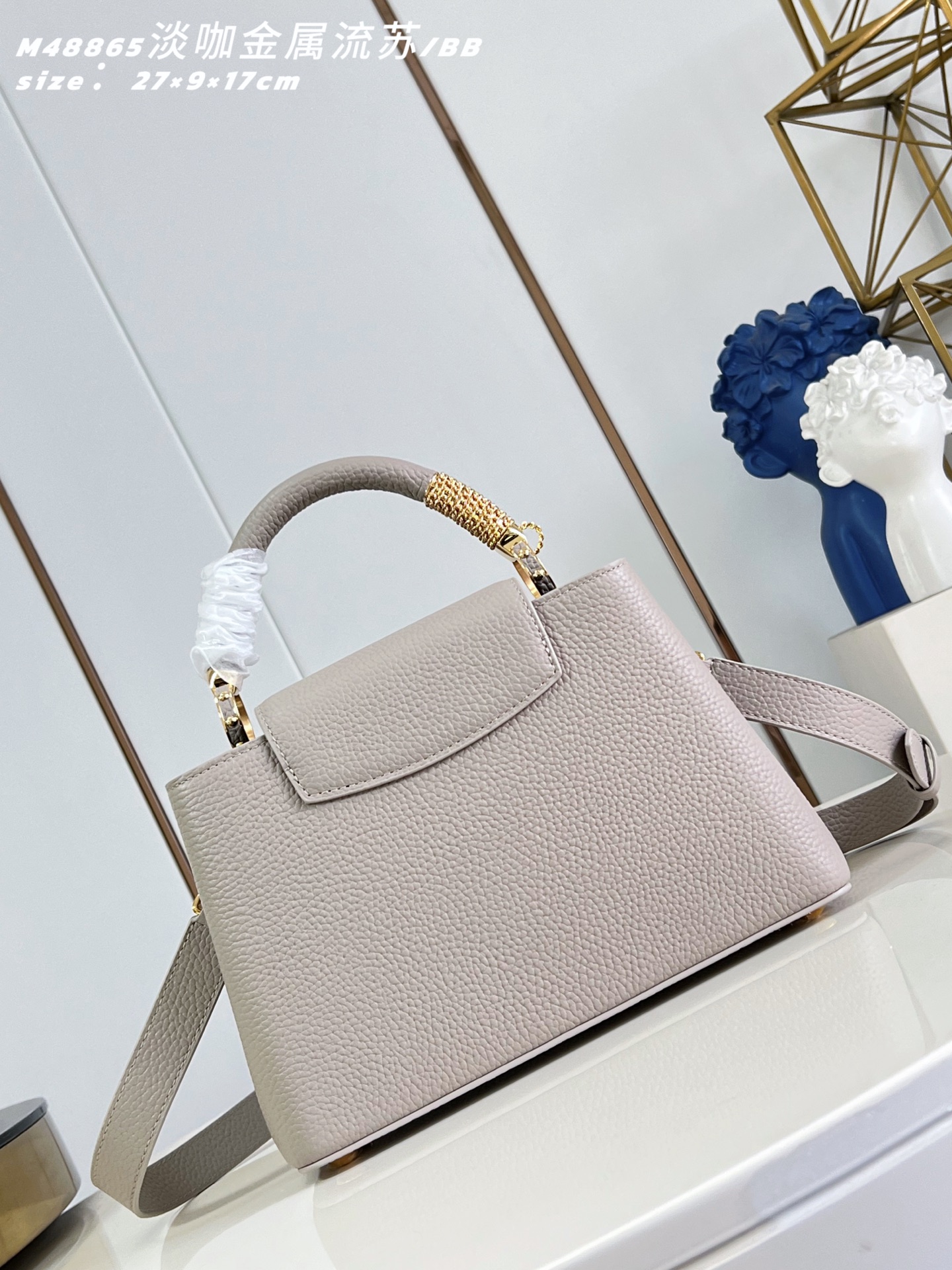 Louis Vuitton Basic Bag Cow Leather M-l-s