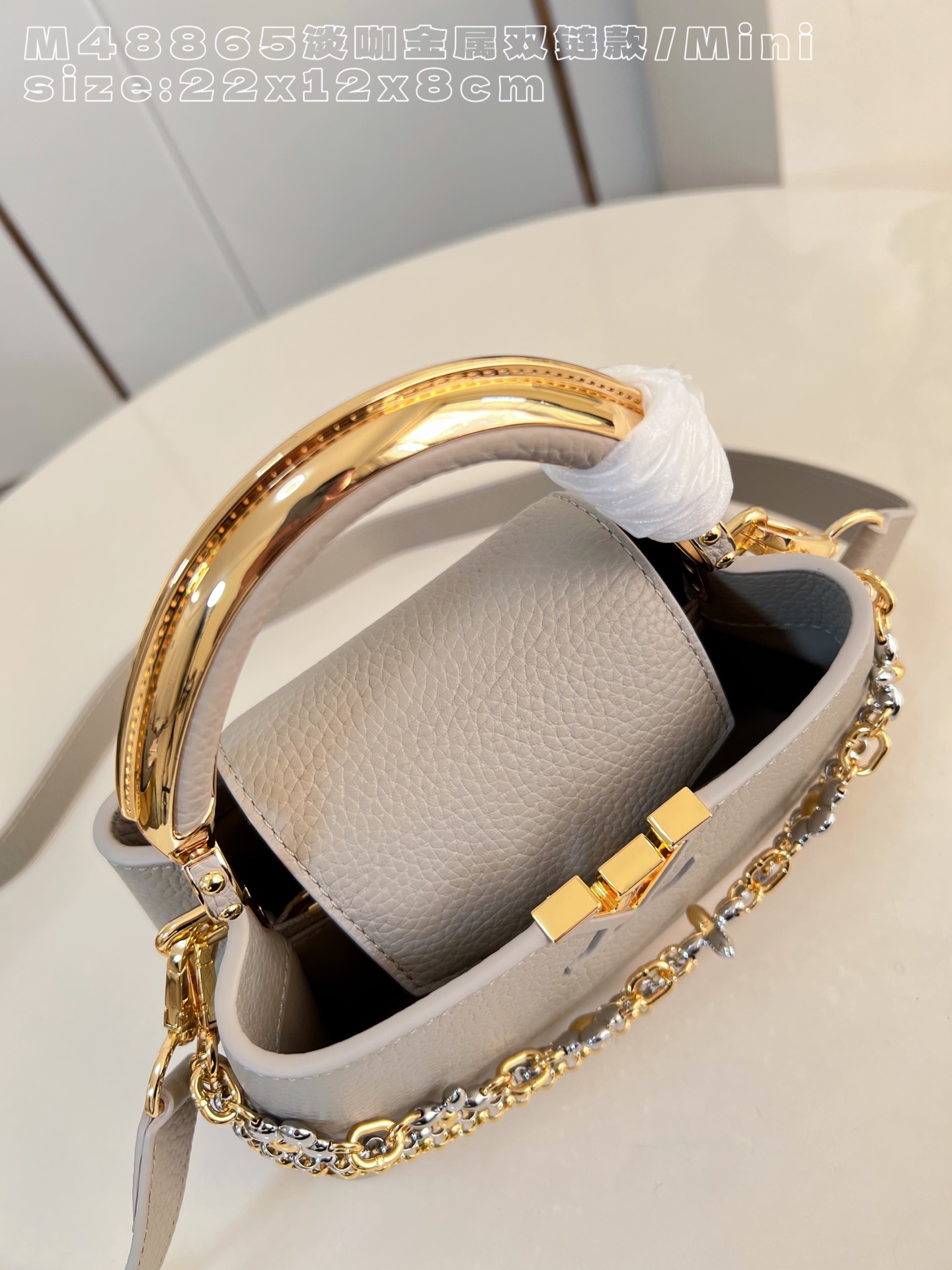 Louis Vuitton Basic Bag Cow Leather M-l-s