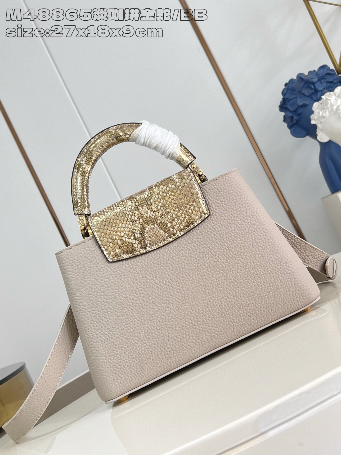 Louis Vuitton Basic Bag Cow Leather M-l-s