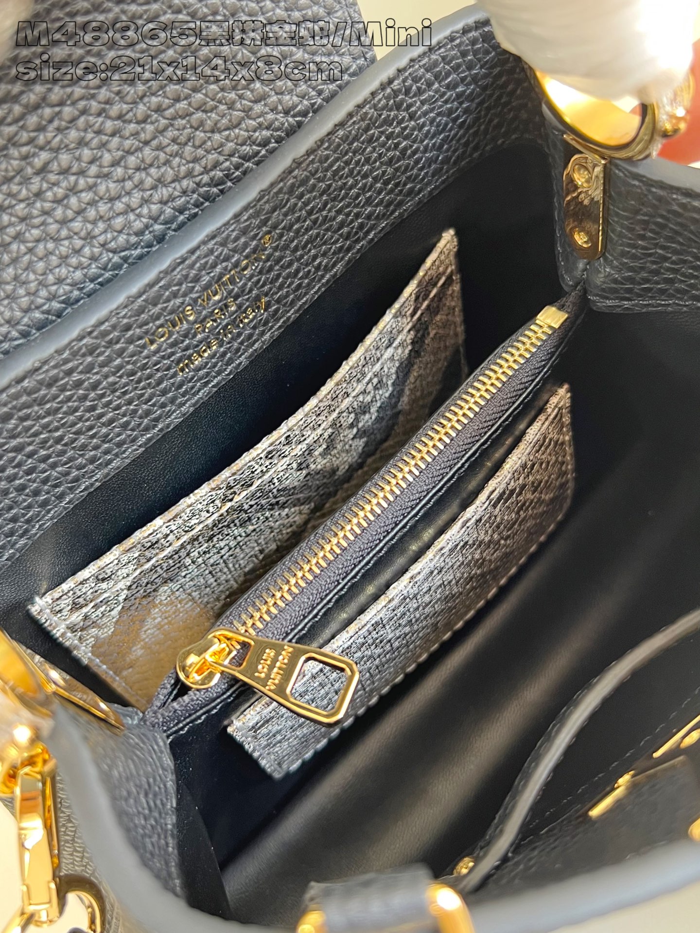 Louis Vuitton Basic Bag Cow Leather M-l-s