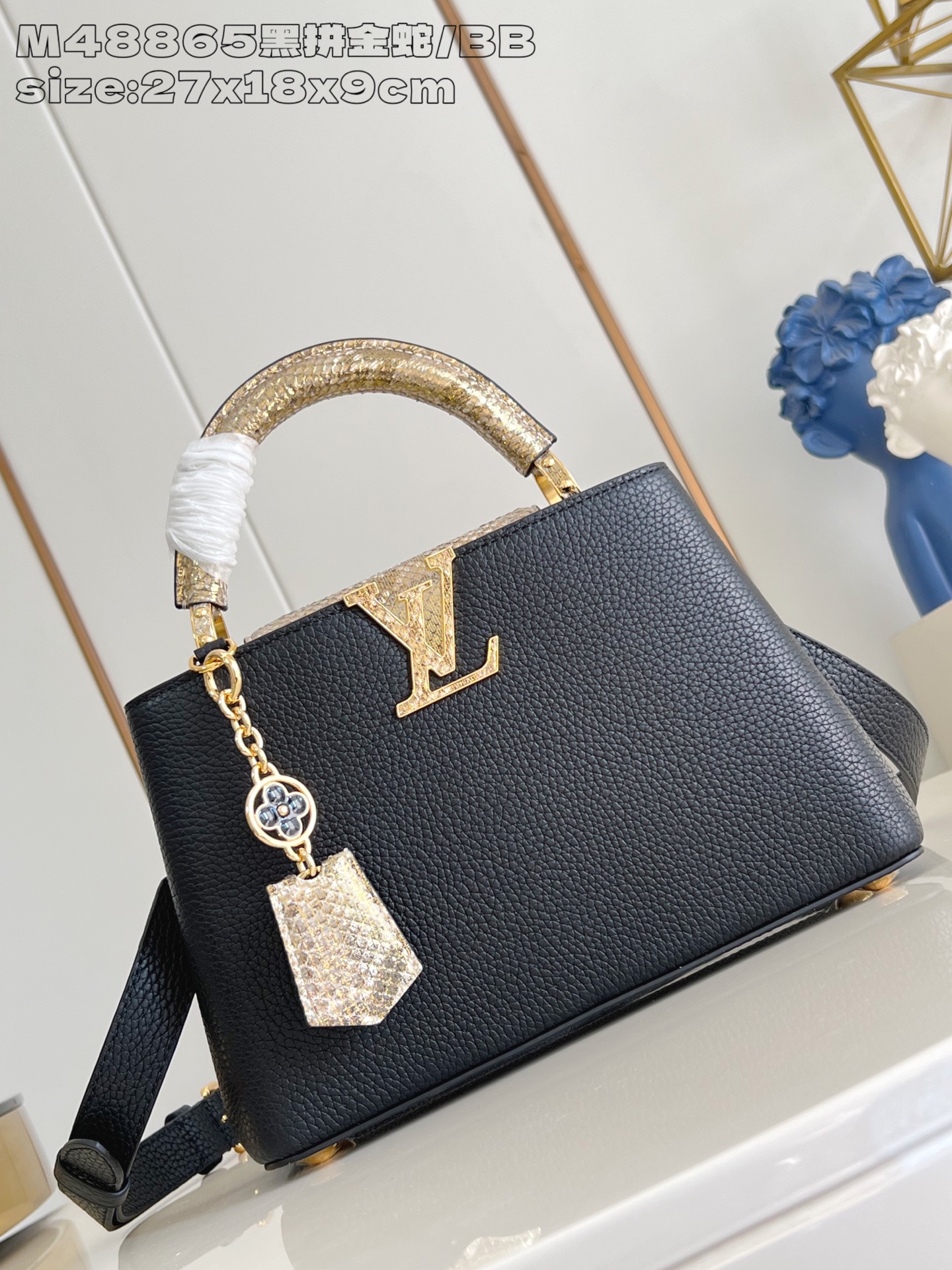 Louis Vuitton Basic Bag Cow Leather M-l-s