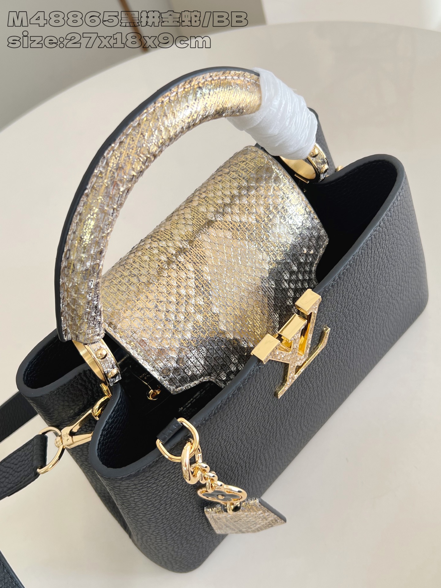 Louis Vuitton Basic Bag Cow Leather M-l-s