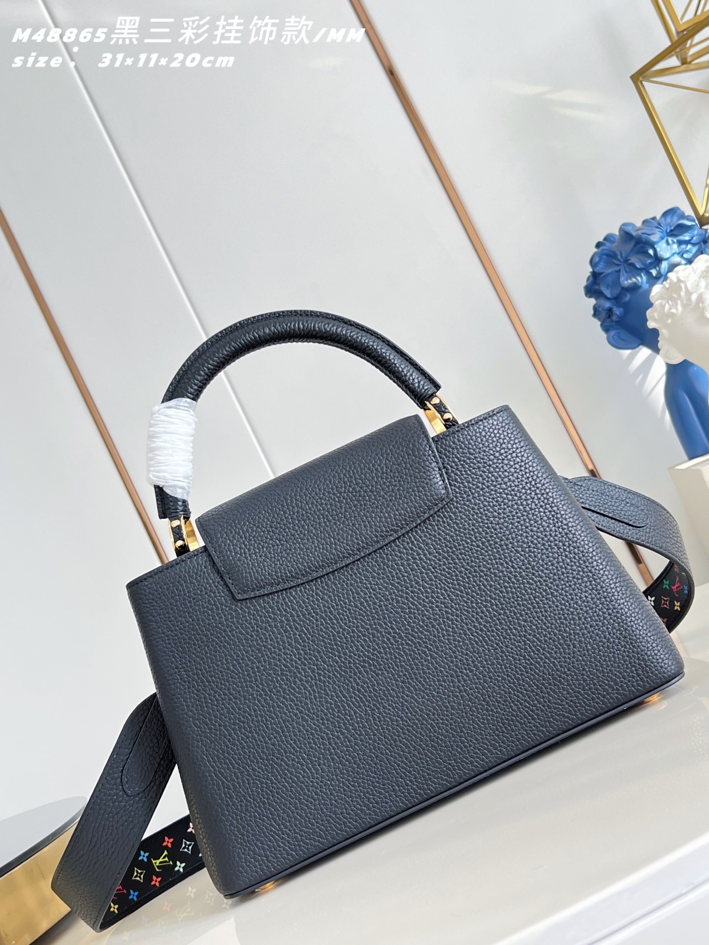 Louis Vuitton Basic Bag Cow Leather M-l-s