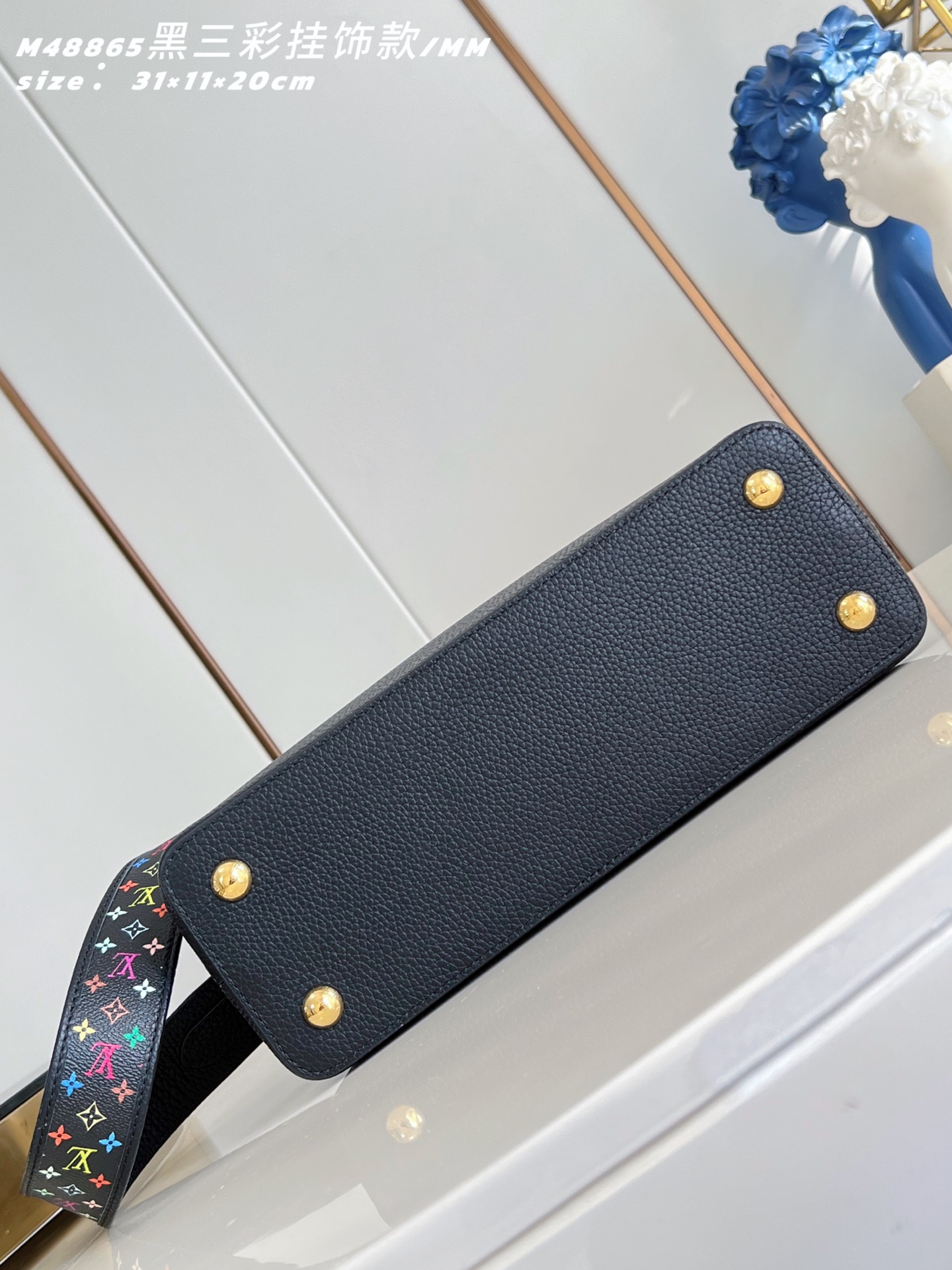 Louis Vuitton Basic Bag Cow Leather M-l-s