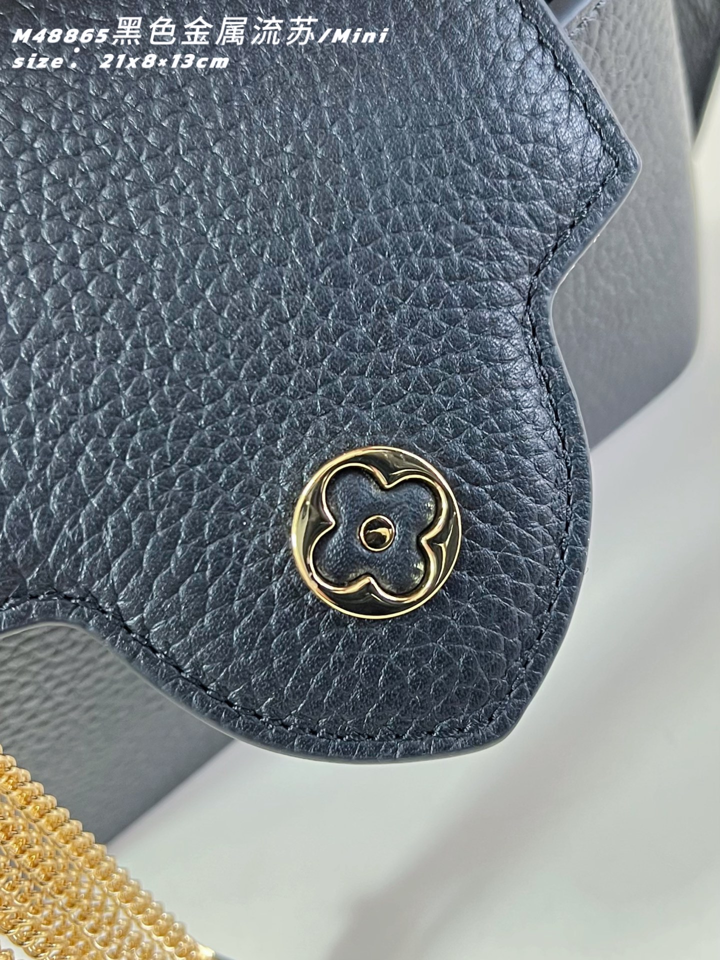 Louis Vuitton Basic Bag Cow Leather Black M-l-s