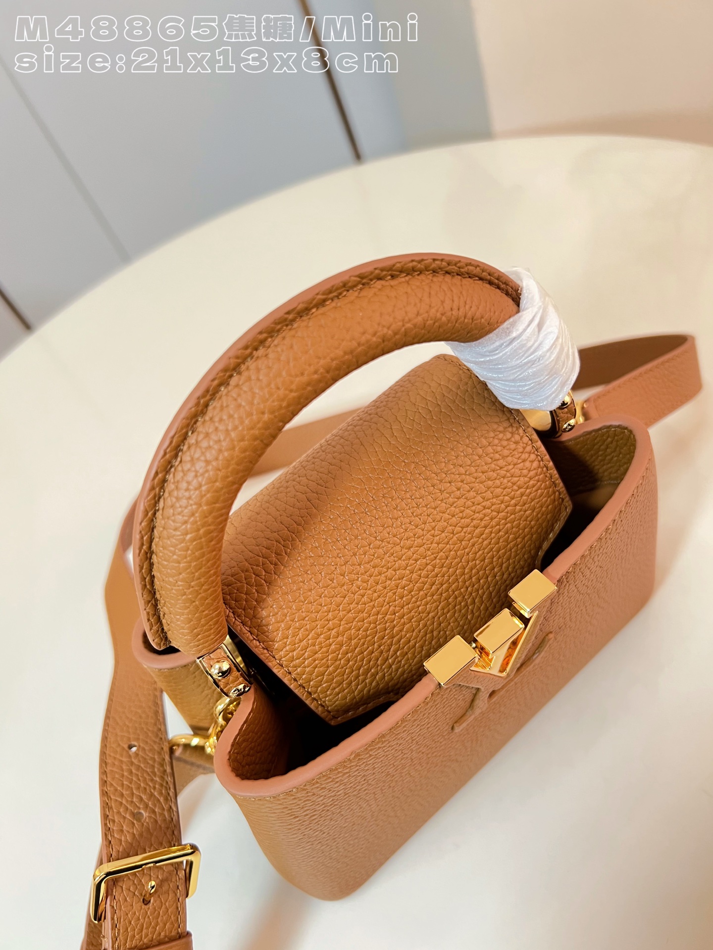 Louis Vuitton Basic Bag Cow Leather M-l-s