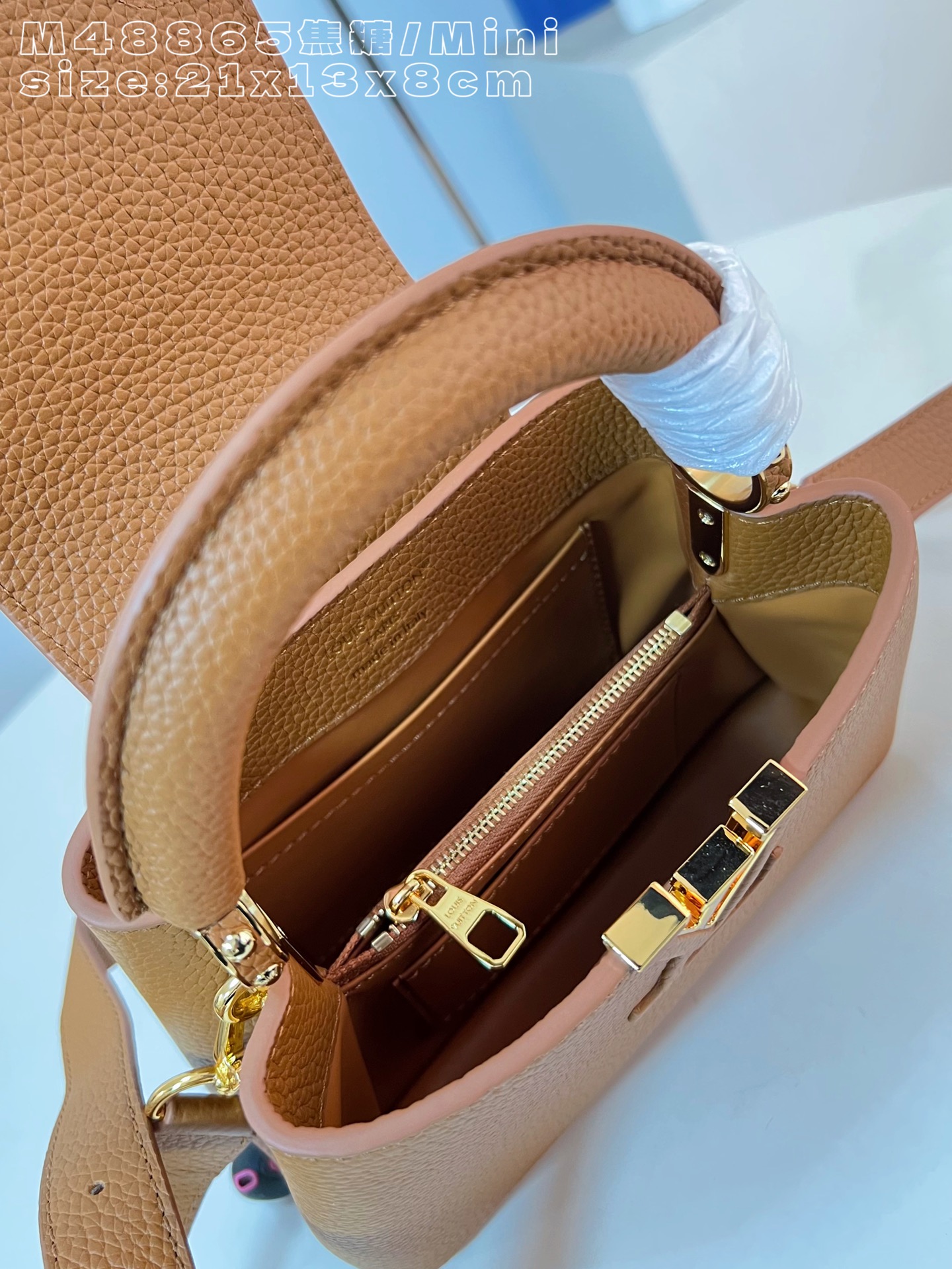 Louis Vuitton Basic Bag Cow Leather M-l-s