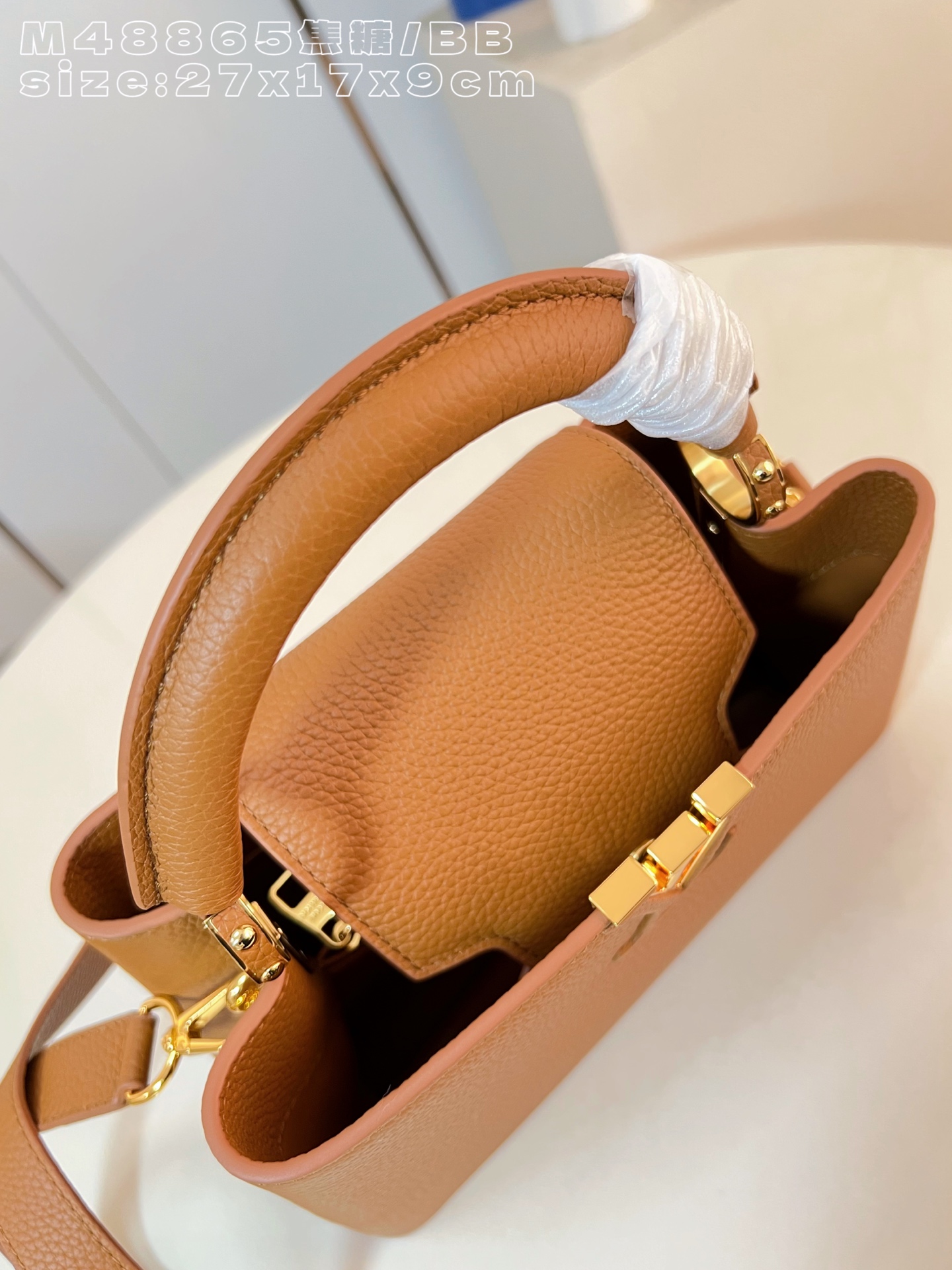 Louis Vuitton Basic Bag Cow Leather M-l-s