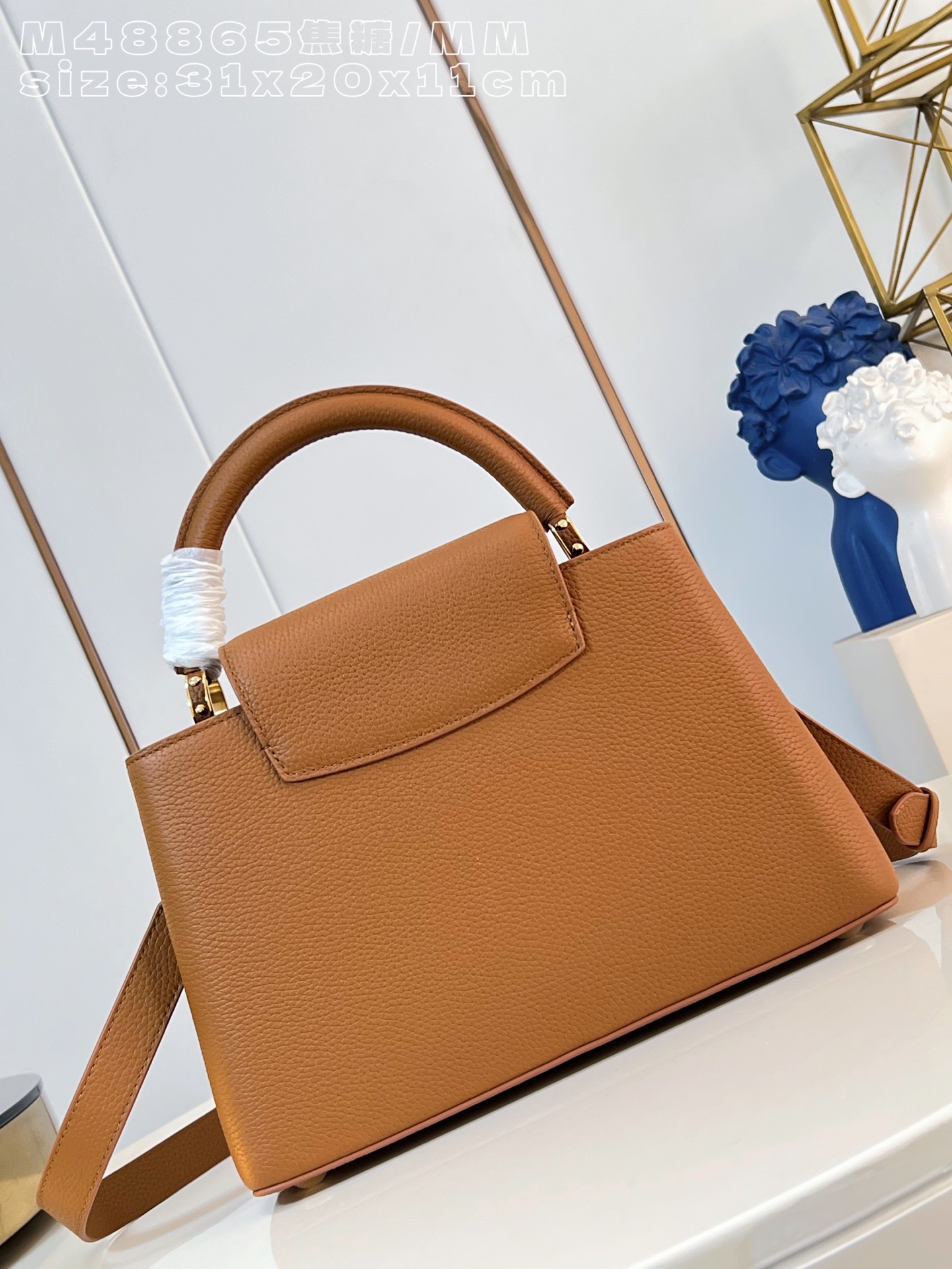 Louis Vuitton Basic Bag Cow Leather M-l-s