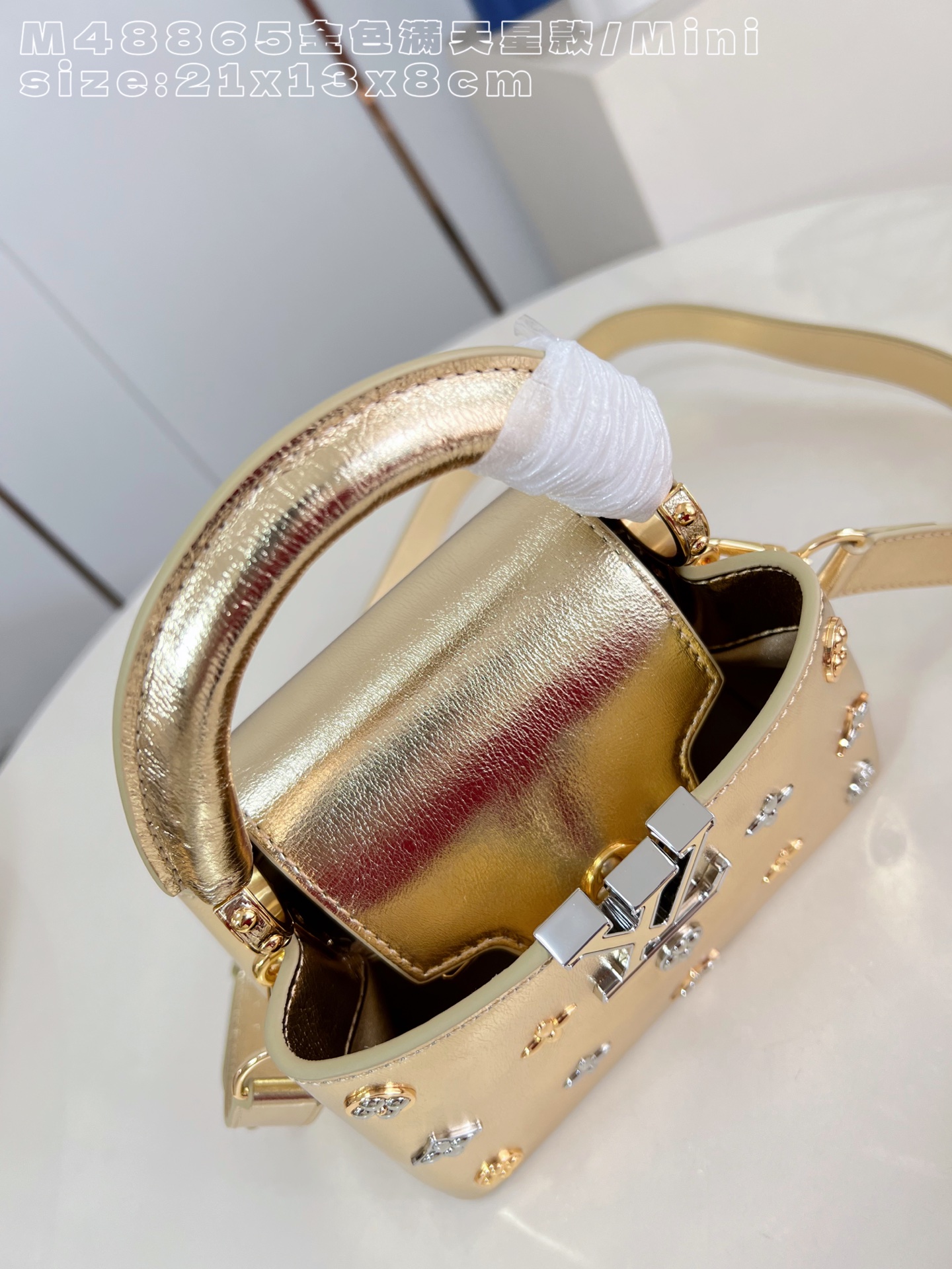 Louis Vuitton Basic Bag Gold M-l-s