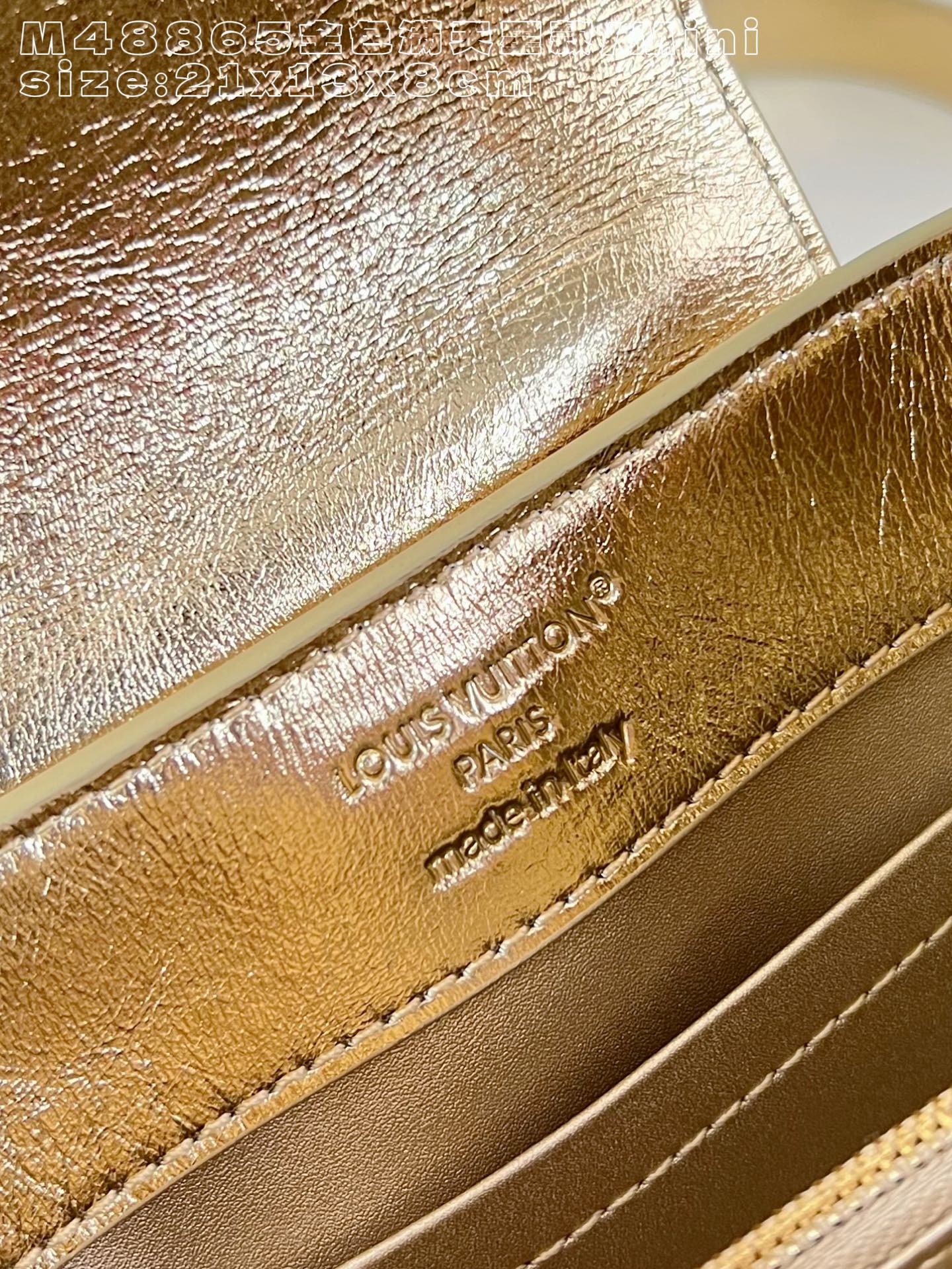 Louis Vuitton Basic Bag Gold M-l-s