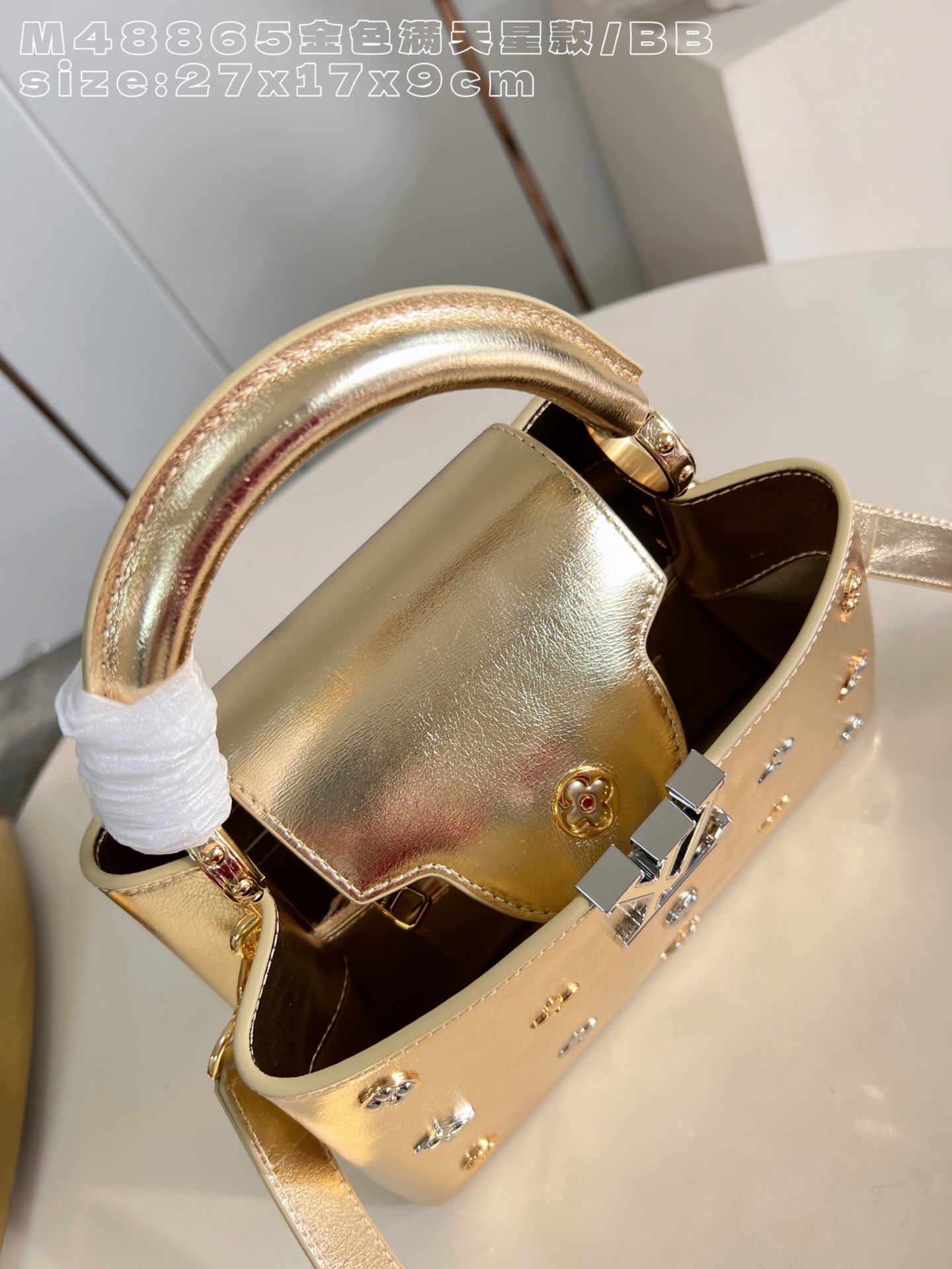 Louis Vuitton Basic Bag Gold M-l-s