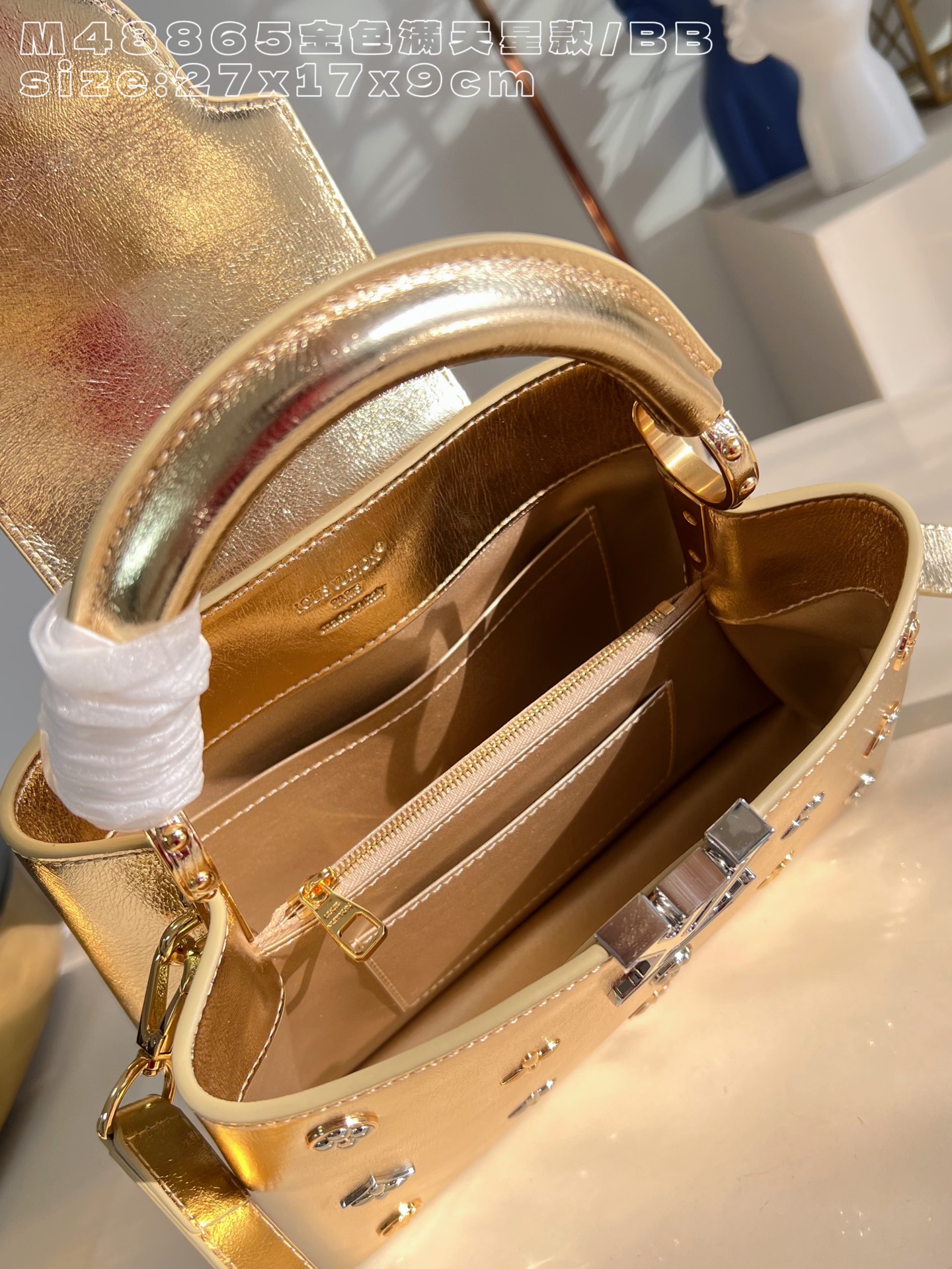 Louis Vuitton Basic Bag Gold M-l-s