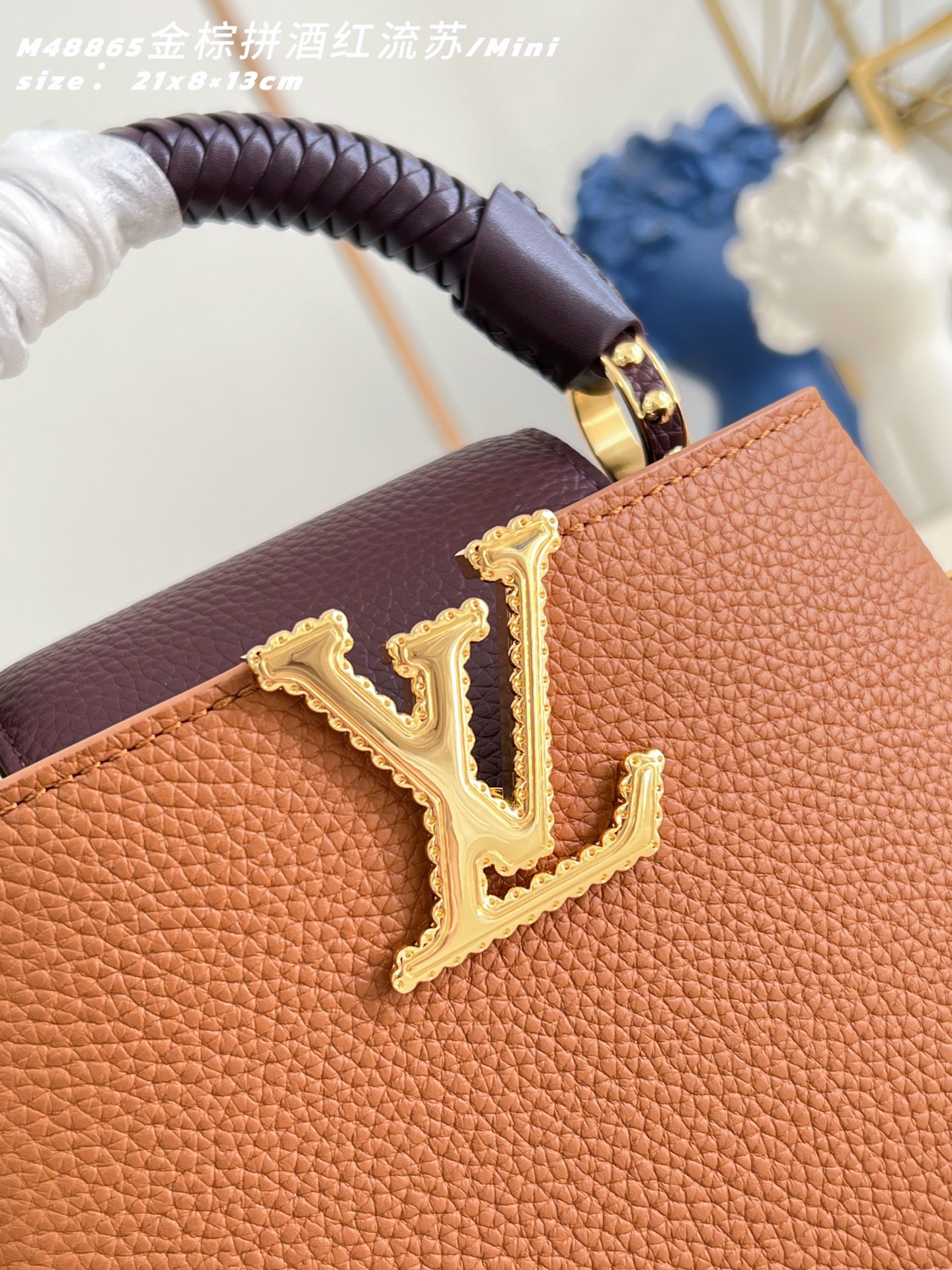 Louis Vuitton Basic Bag Cow Leather M-l-s