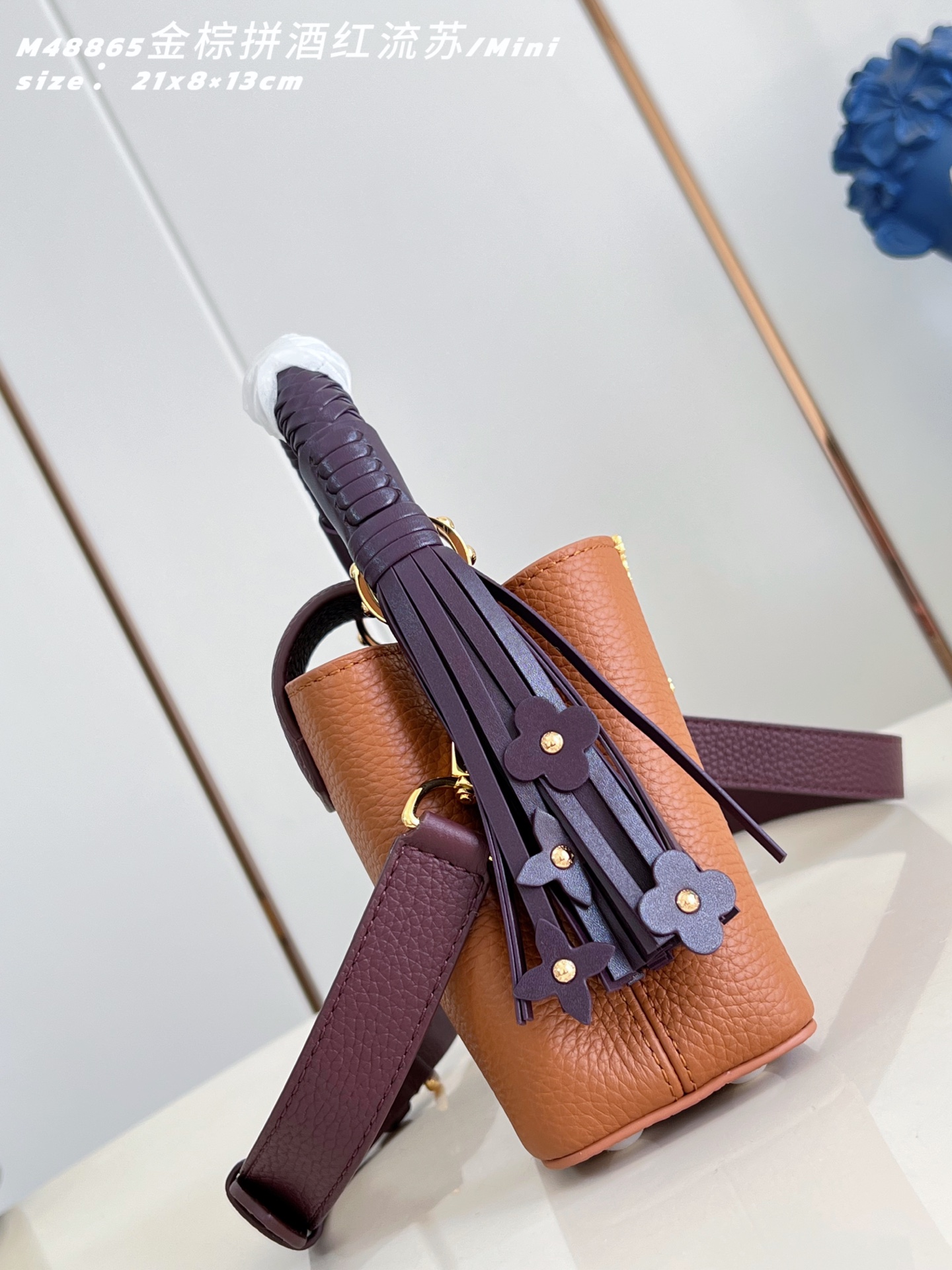 Louis Vuitton Basic Bag Cow Leather M-l-s