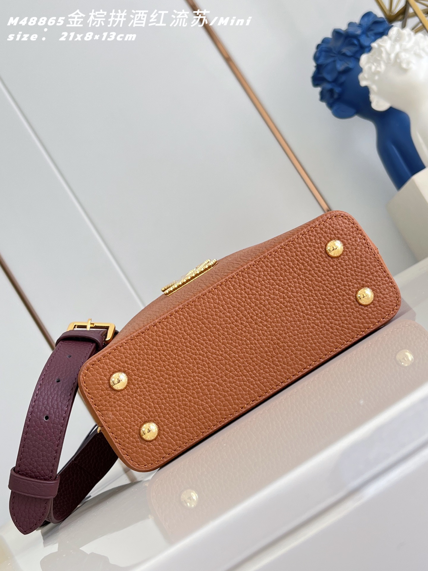 Louis Vuitton Basic Bag Cow Leather M-l-s