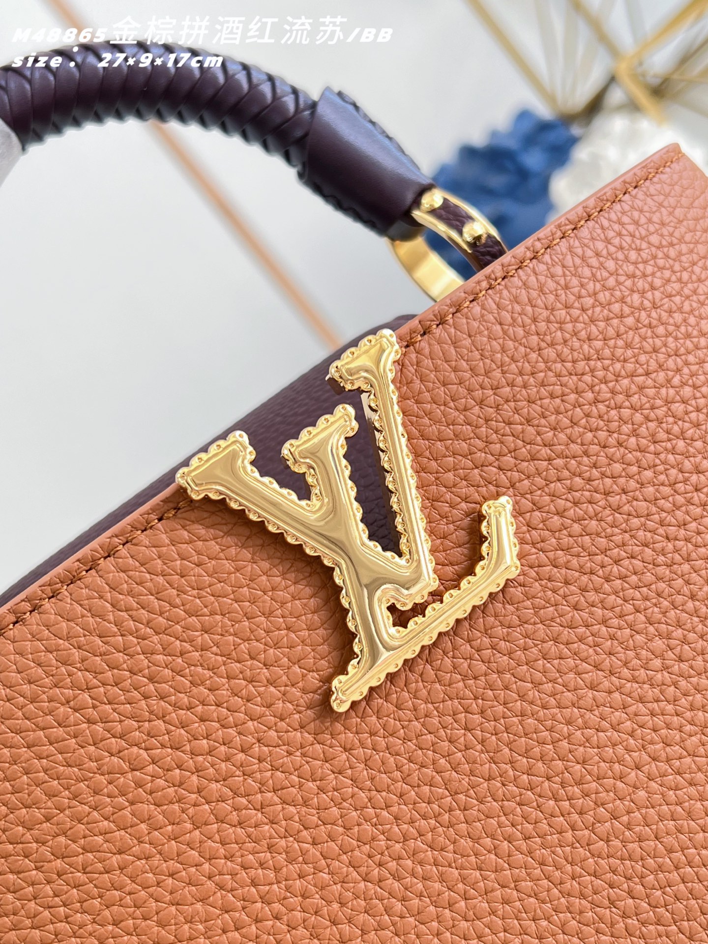 Louis Vuitton Basic Bag Cow Leather M-l-s