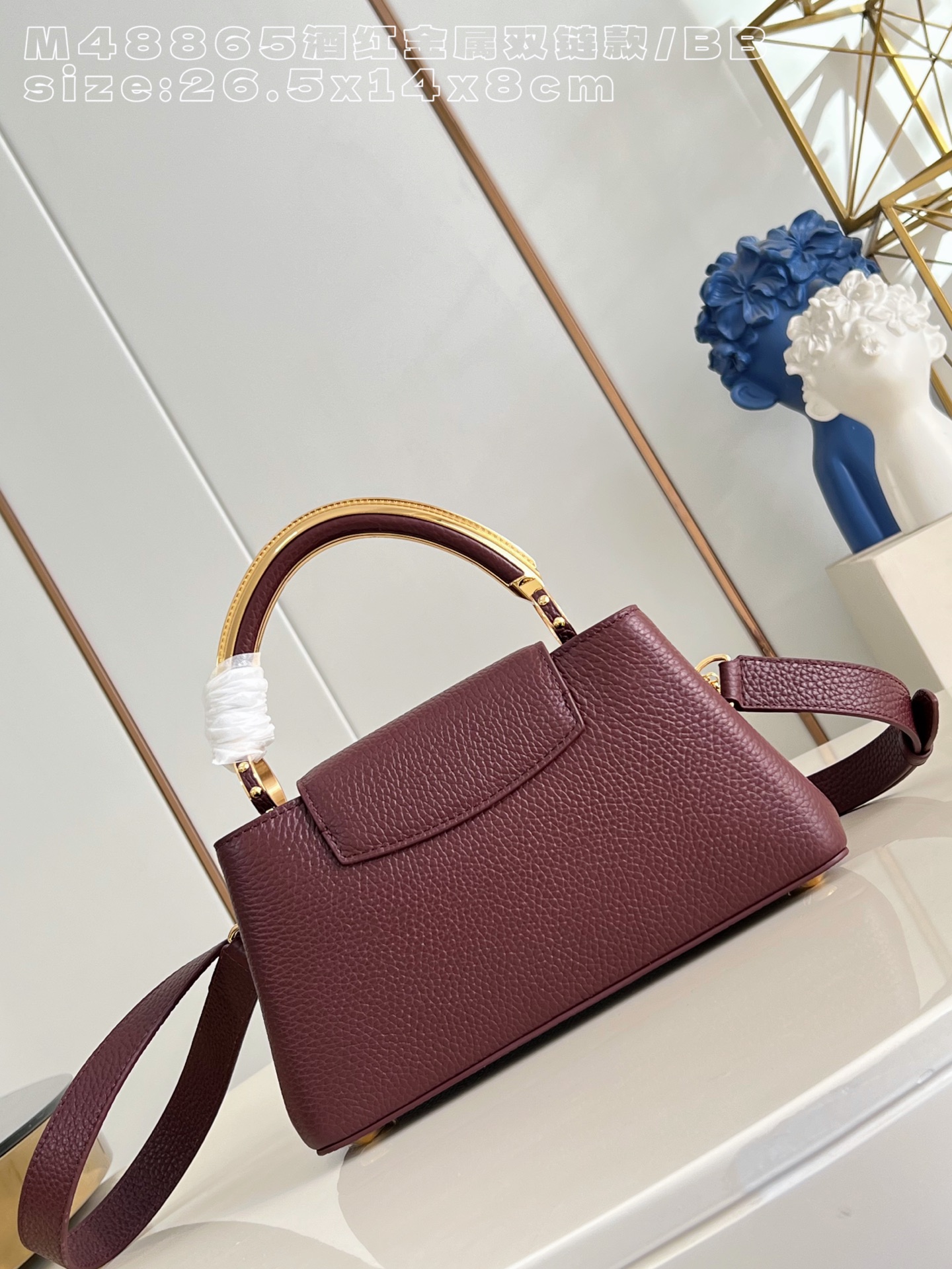 Louis Vuitton Basic Bag Cow Leather M-l-s