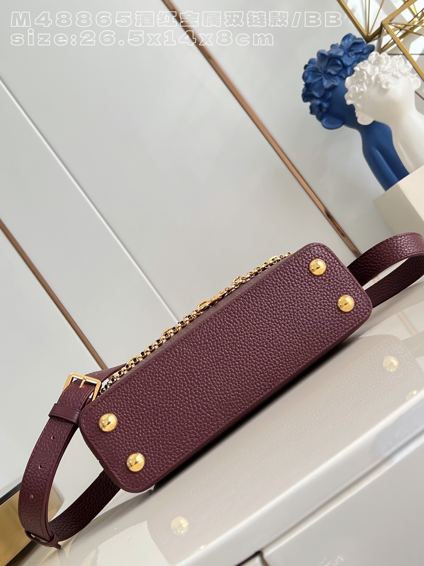 Louis Vuitton Basic Bag Cow Leather M-l-s