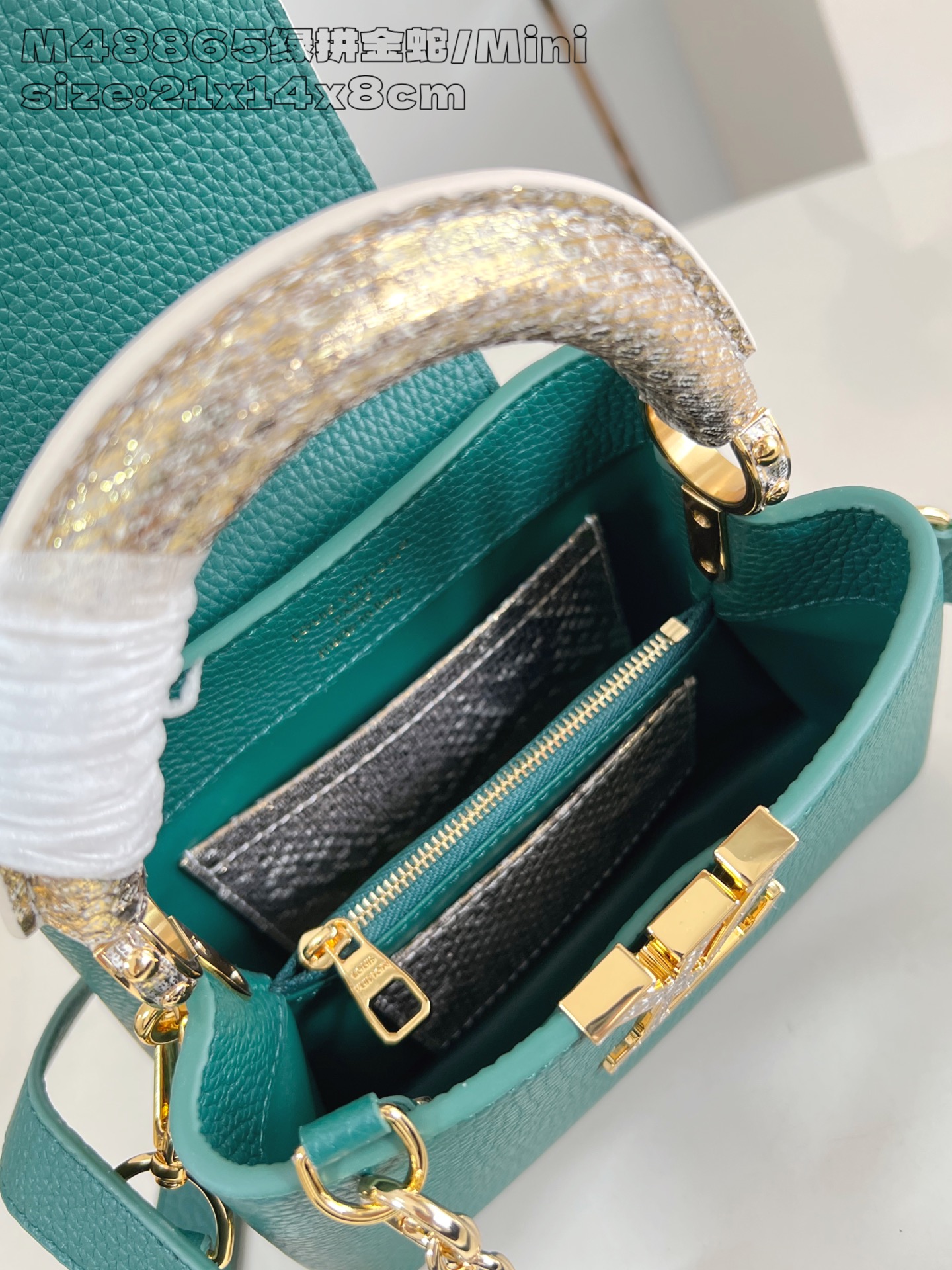 Louis Vuitton Basic Bag Cow Leather M-l-s