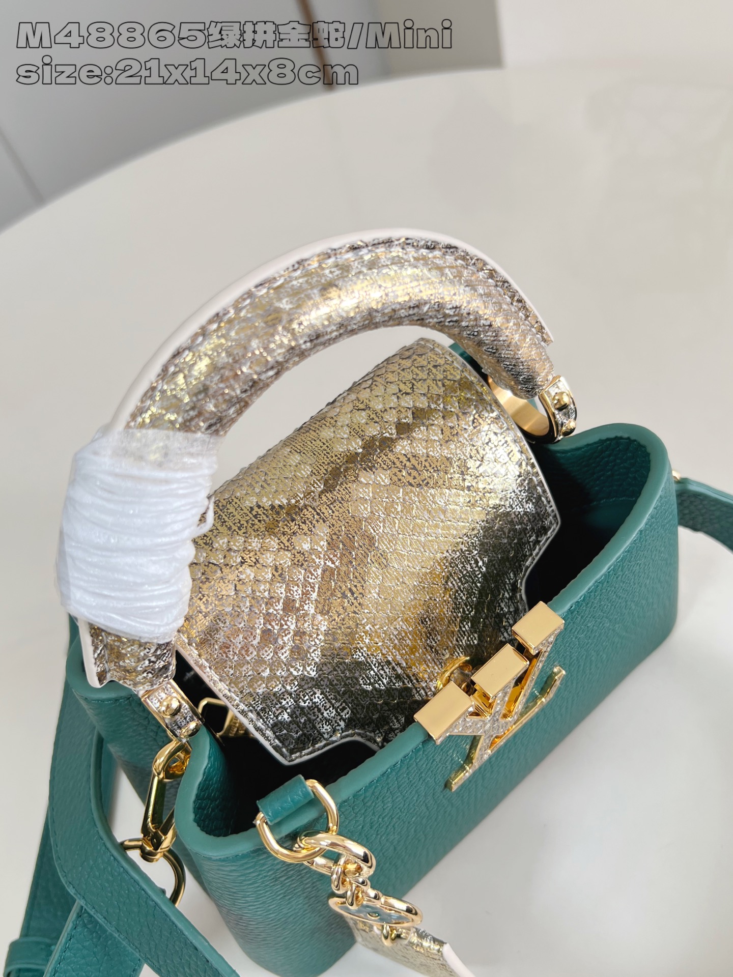 Louis Vuitton Basic Bag Cow Leather M-l-s