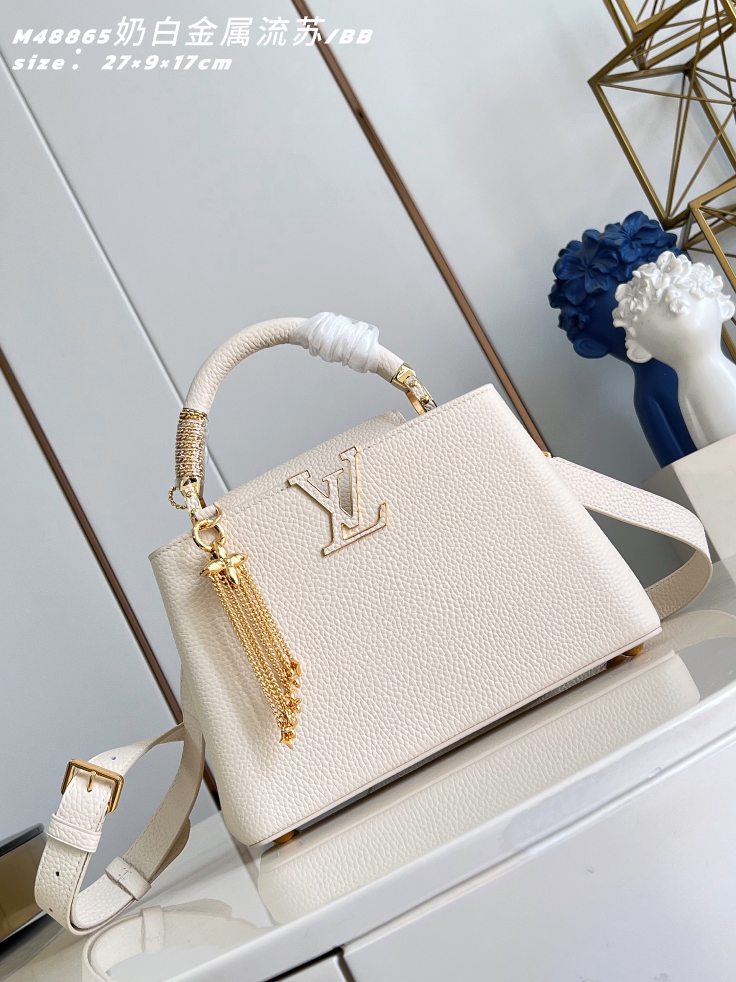 Louis Vuitton Basic Bag Cow Leather M-l-s